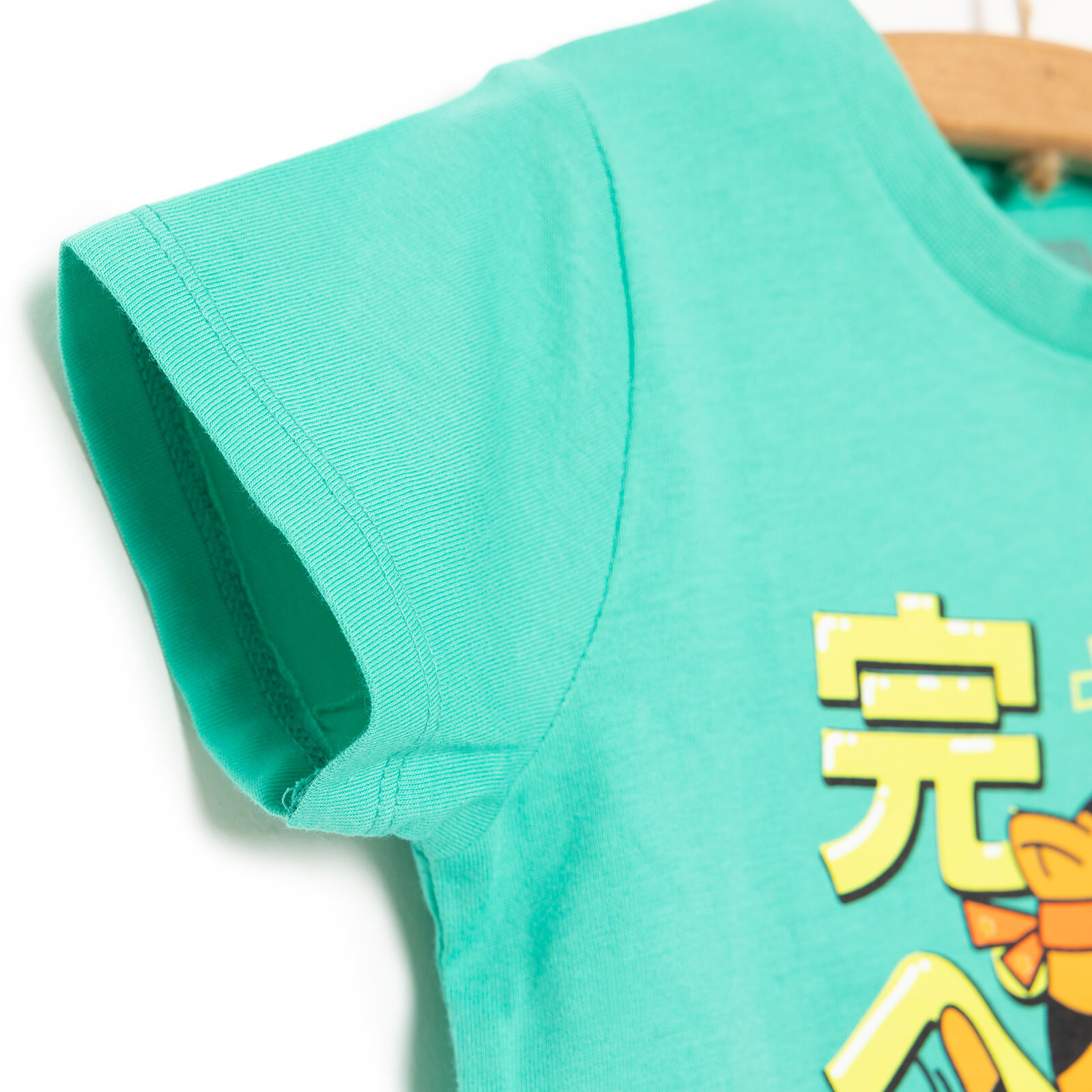 Basic Erkek Suşi Baskılı T-Shirt Erkek Bebek Basic Erkek Suşi Baskılı T-Shirt Erkek Bebek