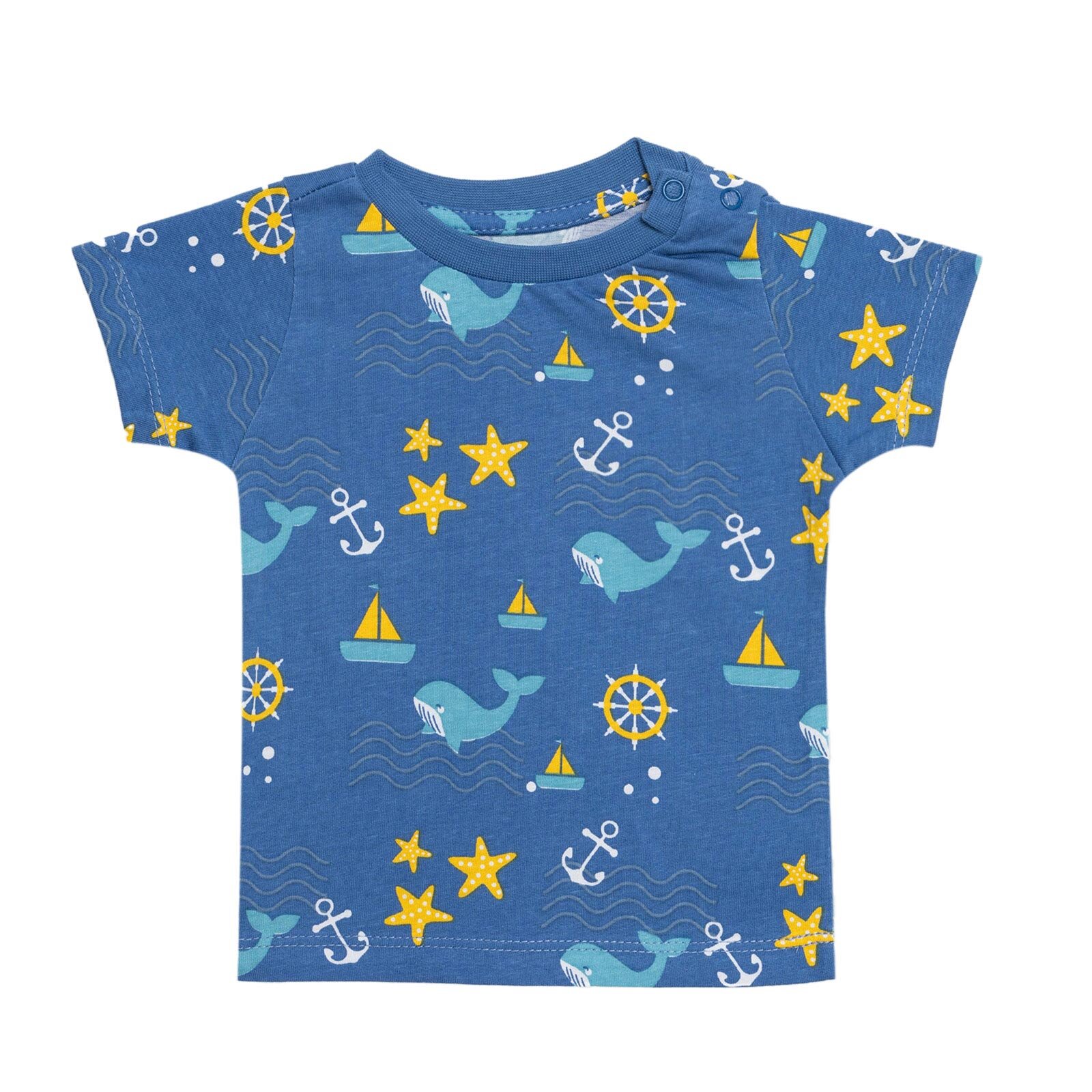 Basic Erkek Yaz Baskılı T-Shirt Erkek Bebek Basic Erkek Yaz Baskılı T-Shirt Erkek Bebek