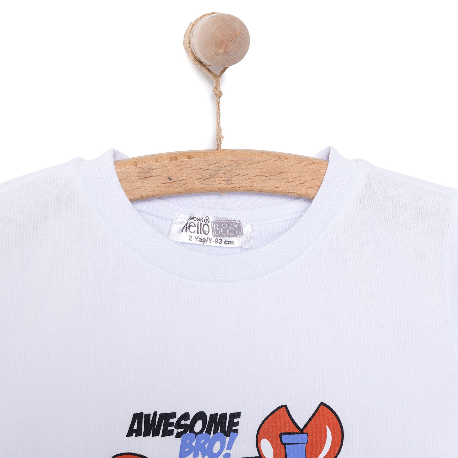 Basic Erkek Yengeç Baskılı Şortlu Takım Erkek Bebek