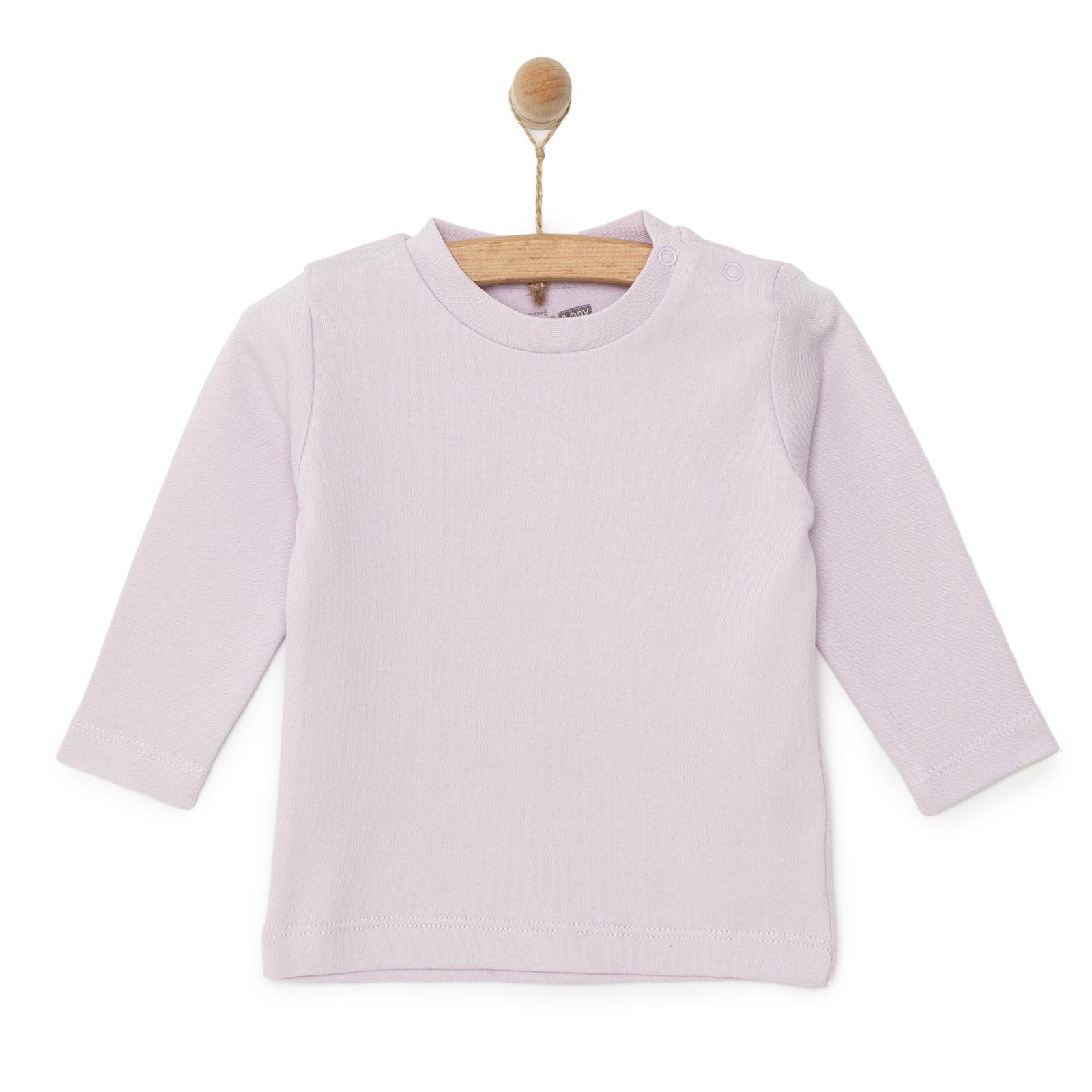 Basic İnterlok Uzun kol Tshirt Kız Bebek