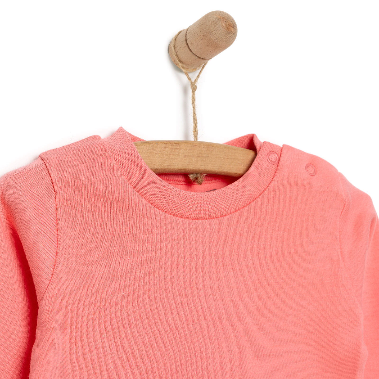 Basic İnterlok  Uzun kol Tshirt Kız Bebek