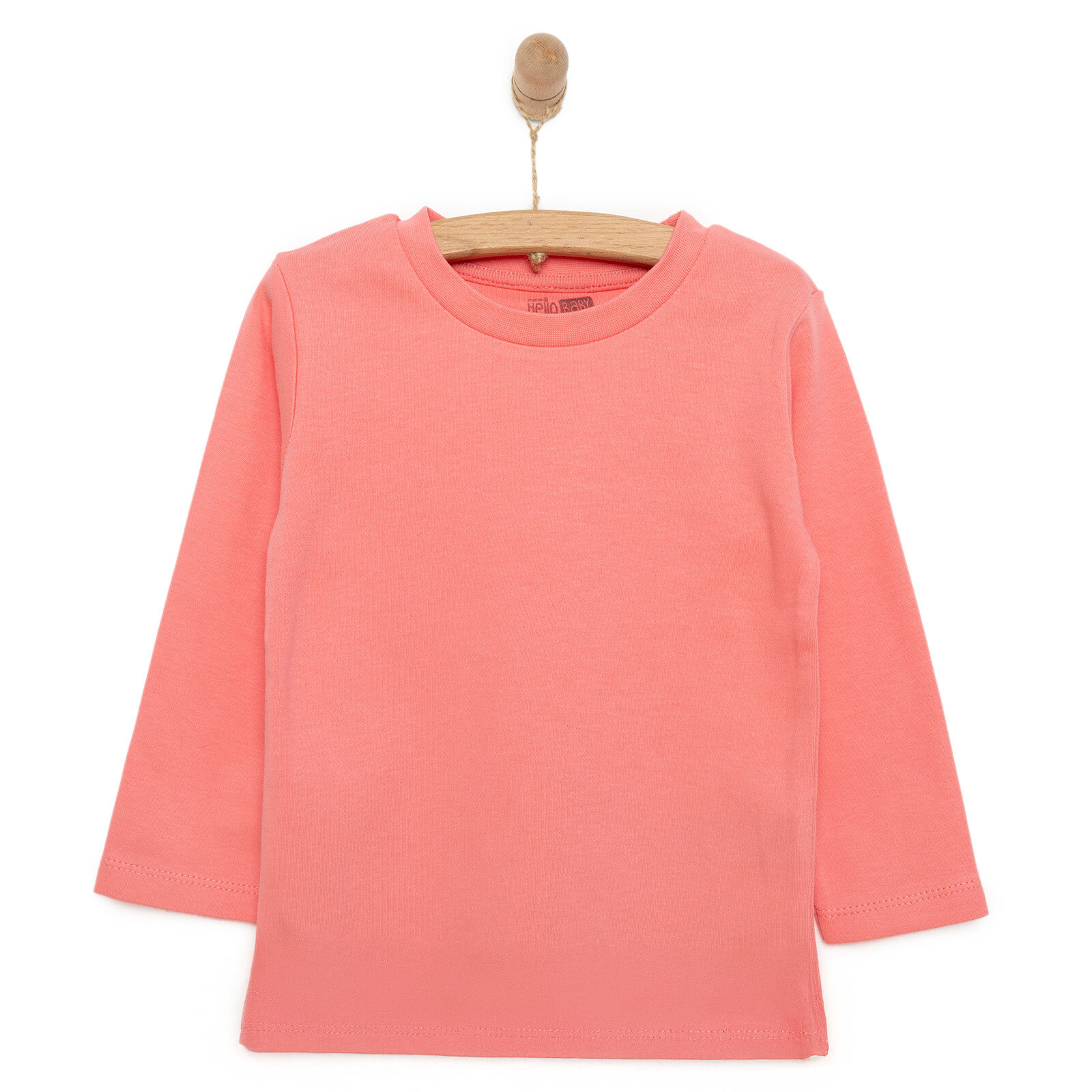 Basic İnterlok  Uzun kol Tshirt Kız Bebek