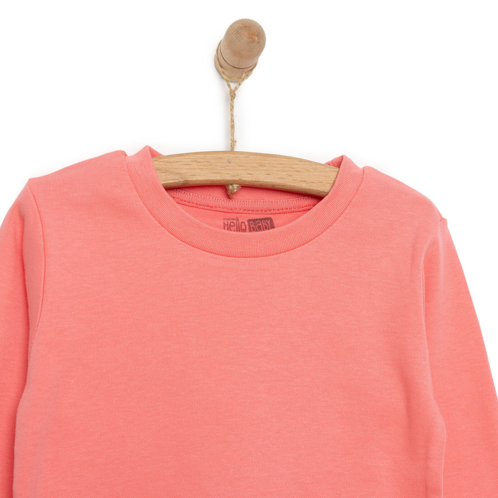 Basic İnterlok  Uzun kol Tshirt Kız Bebek