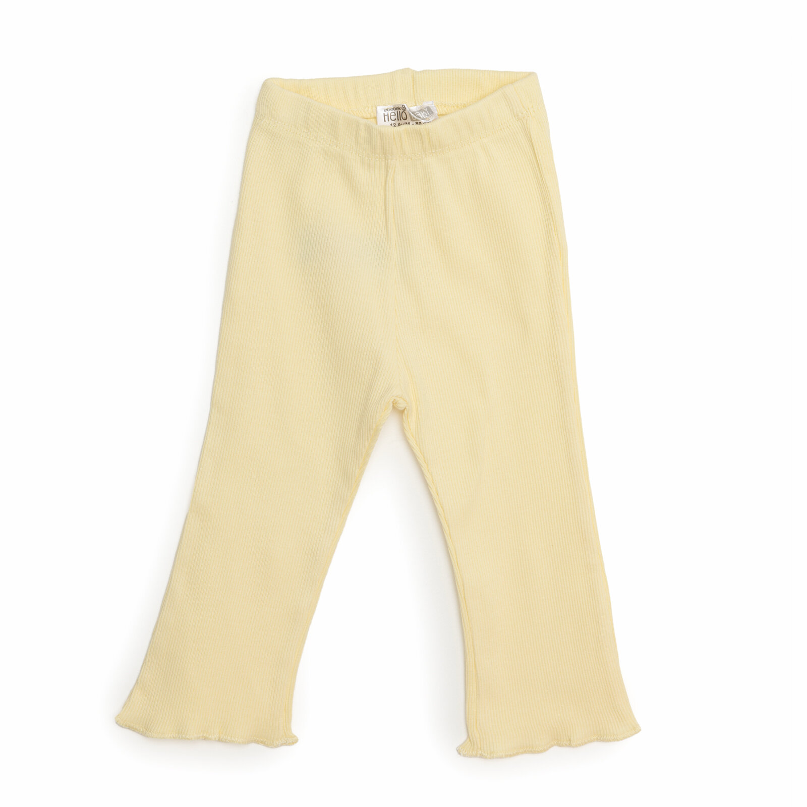 Kız Bebek Basıc İspanyol Paça Kaşkorse Tayt Reçme Paça