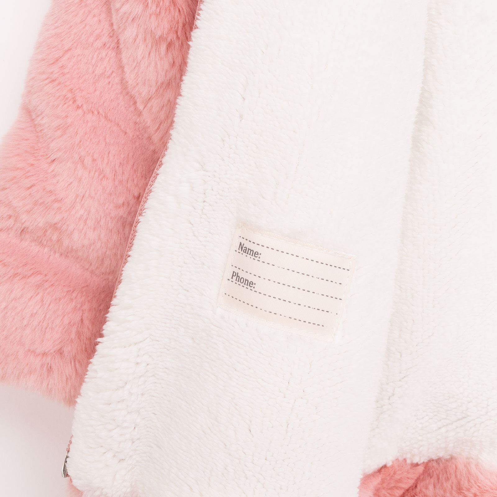 Basic Kapüşonlu Peluş Mont Kız Bebek Basic Kapüşonlu Peluş Mont Kız Bebek