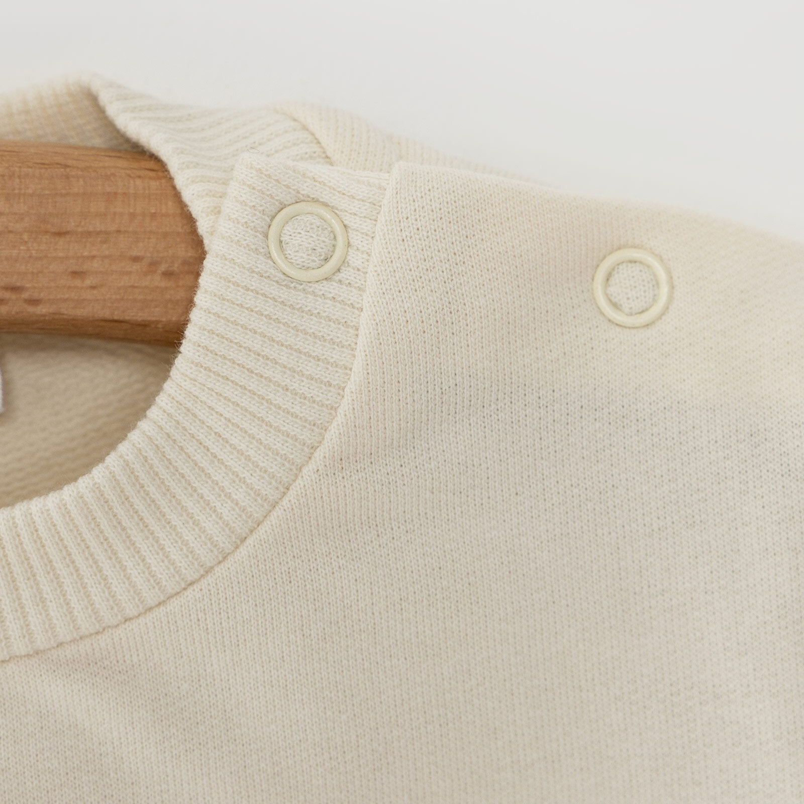 Basic Kelebek Desenli Sweatshirt Kız Bebek