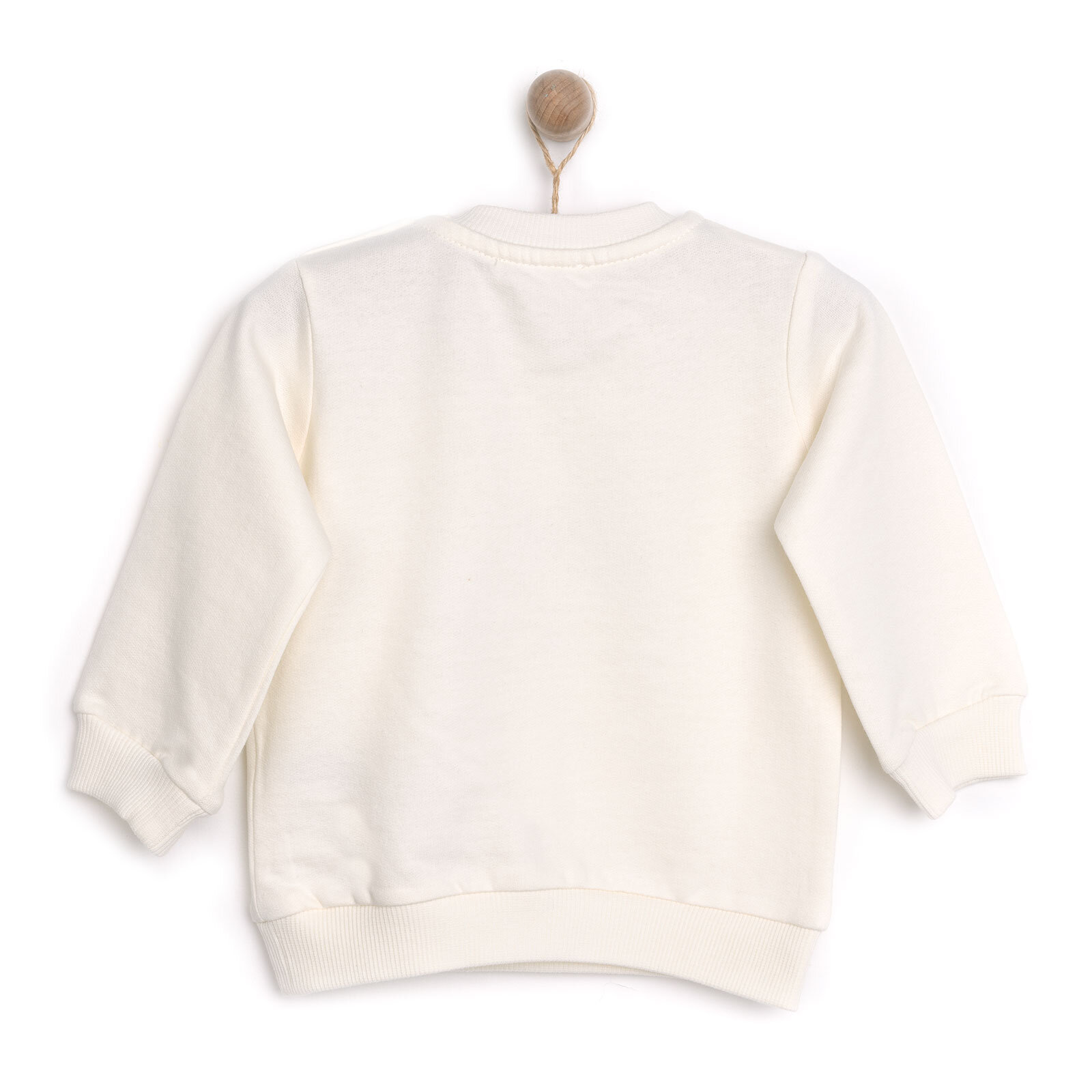 Basic Kız Az Şardonlu Balerin Baskılı Sweatshirt Kız Bebek