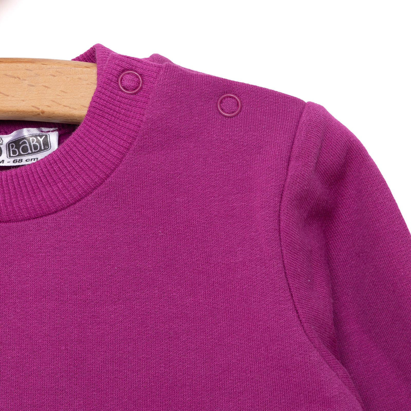 Basic Kız Az Şardonlu Eiffel Kulesi Baskılı Sweatshirt Kız Bebek