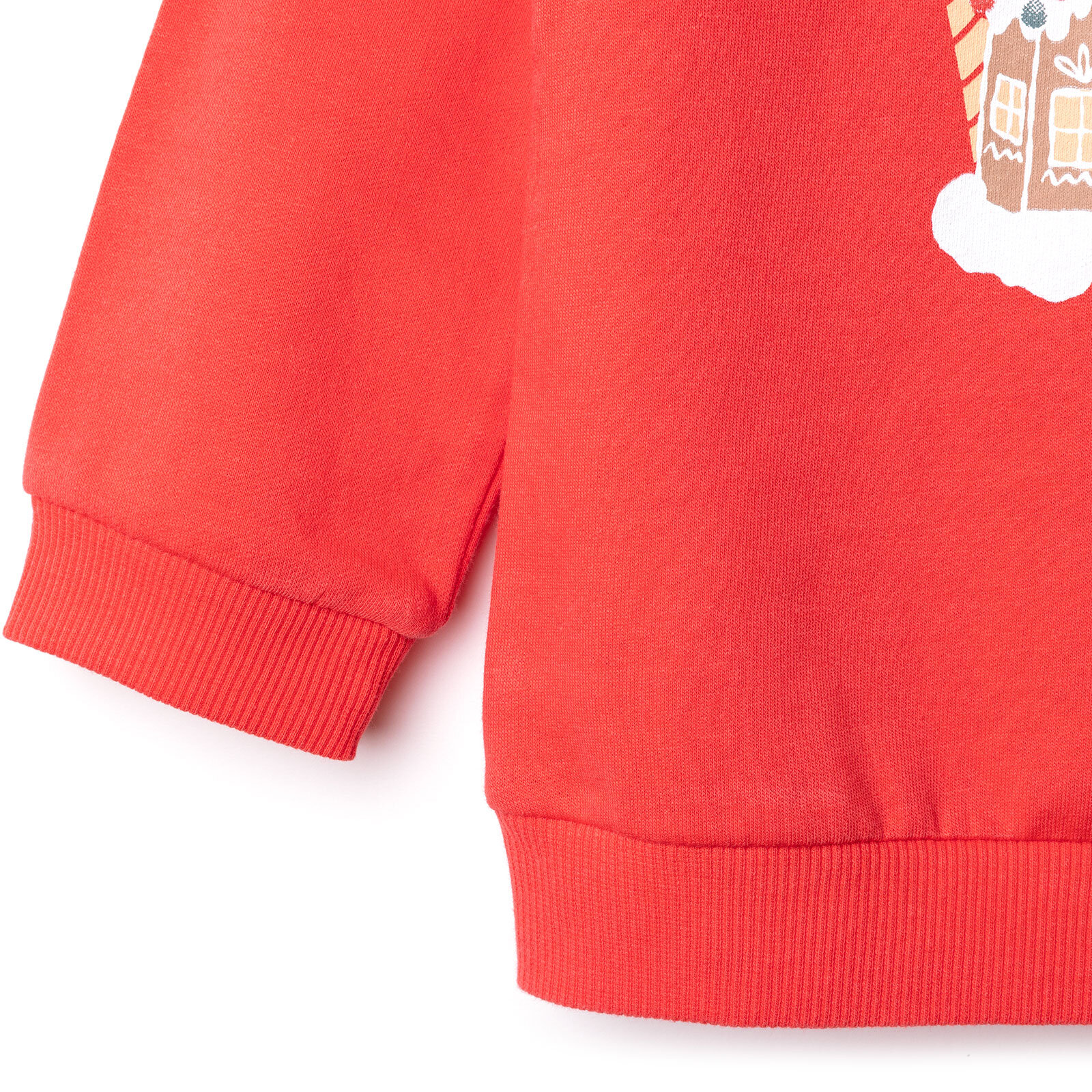 Basic Kız Az Şardonlu Kış Temalı Sweatshirt Kız Bebek