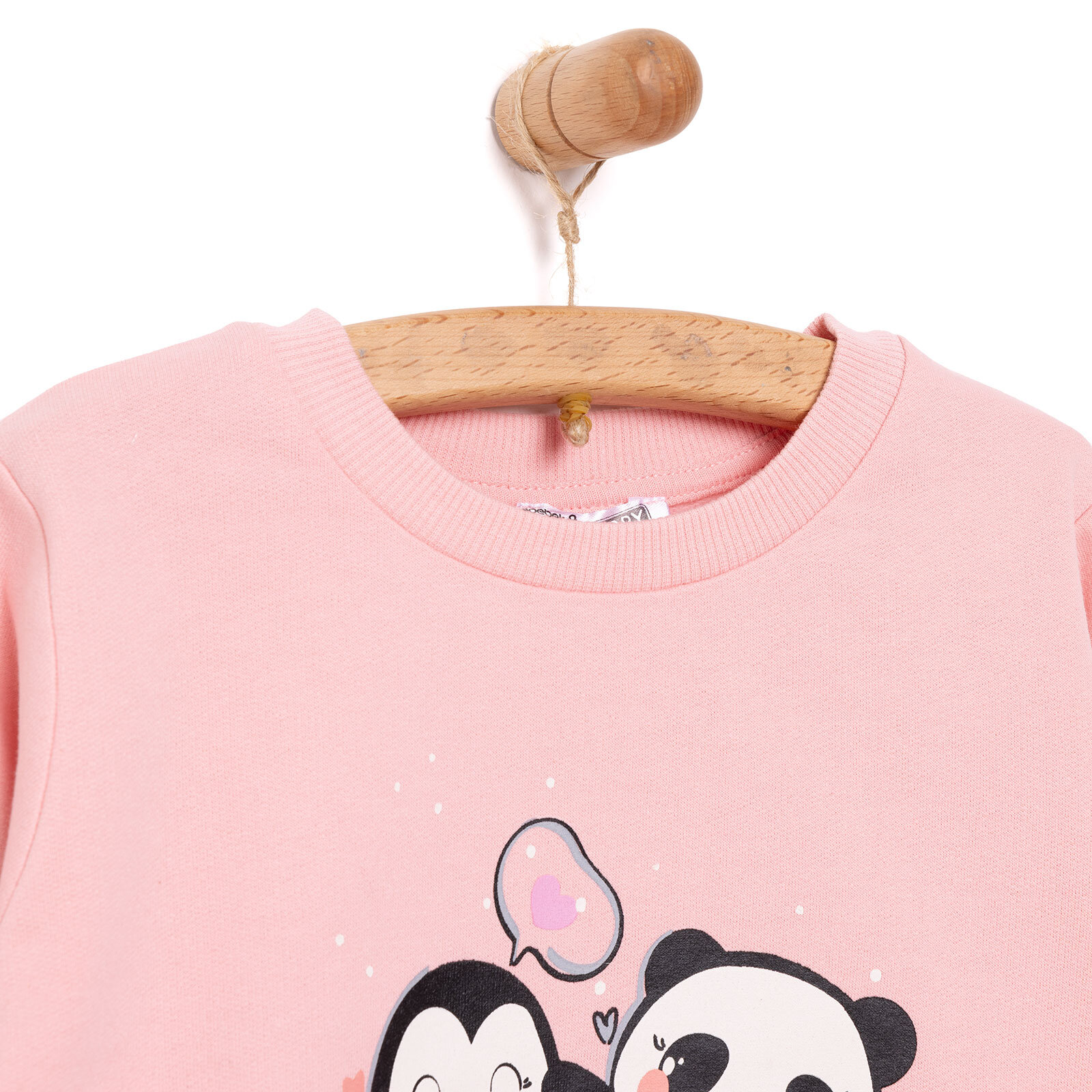 Basic Kız Az Şardonlu Sweatshirt Kız Bebek