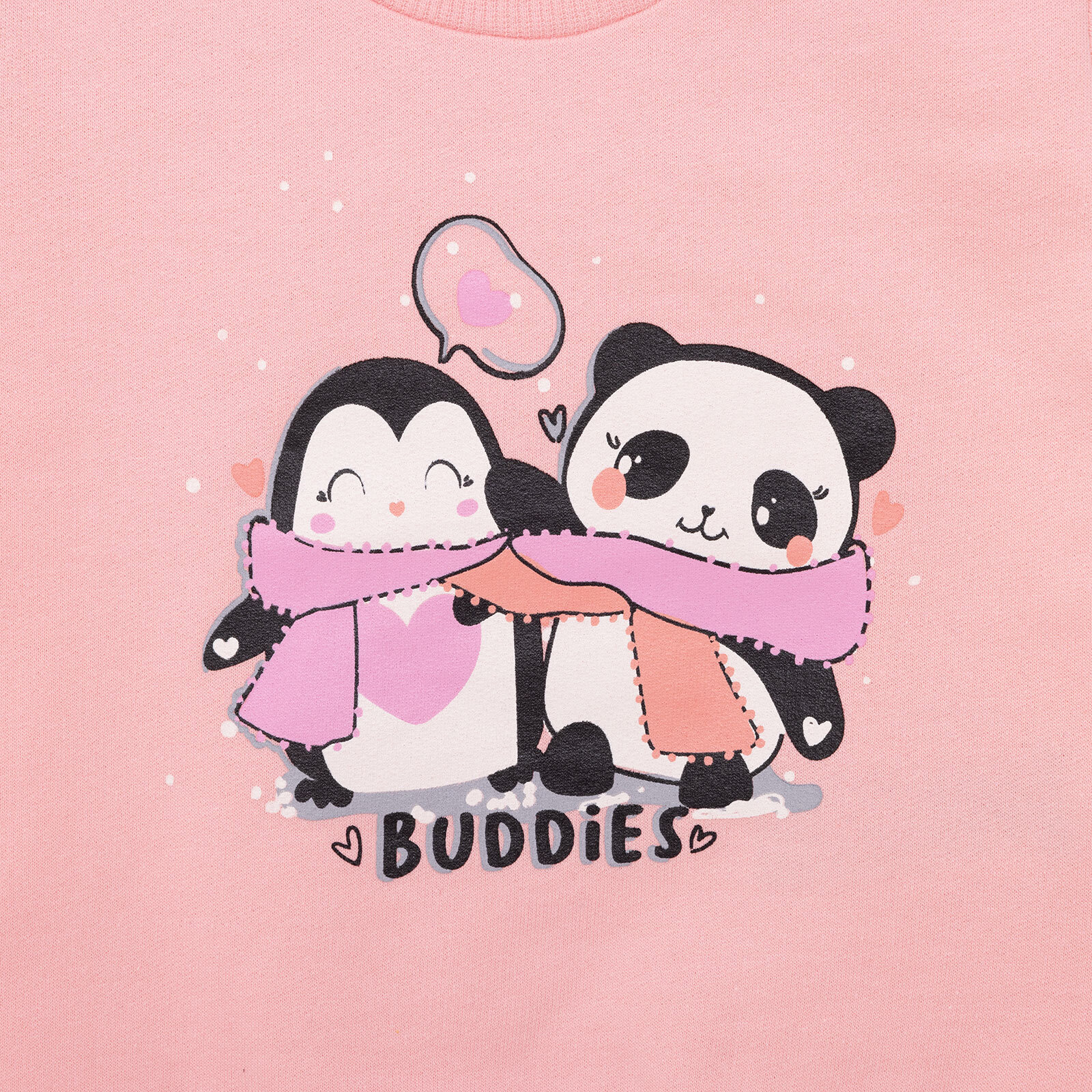 Basic Kız Az Şardonlu Sweatshirt Kız Bebek