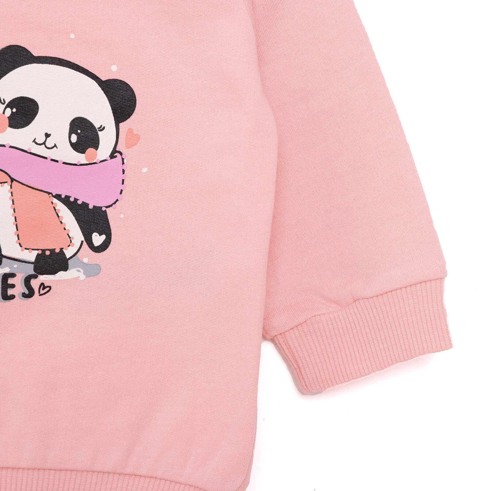 Basic Kız Az Şardonlu Sweatshirt Kız Bebek