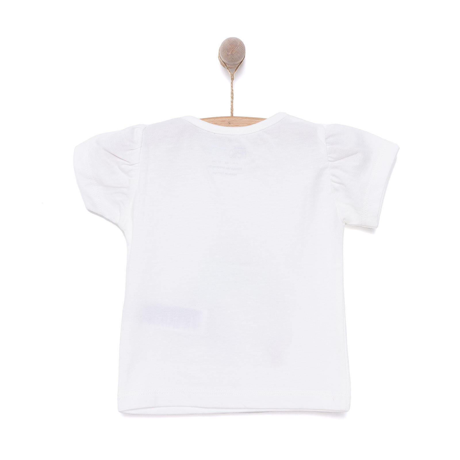 Basic Kız Balina Baskılı T-Shirt Kız Bebek Basic Kız Balina Baskılı T-Shirt Kız Bebek