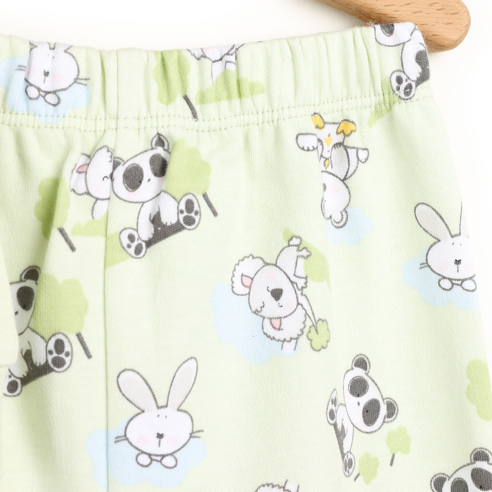 Basic Kız Bebek Baharlık Pijama Takımı Unisex