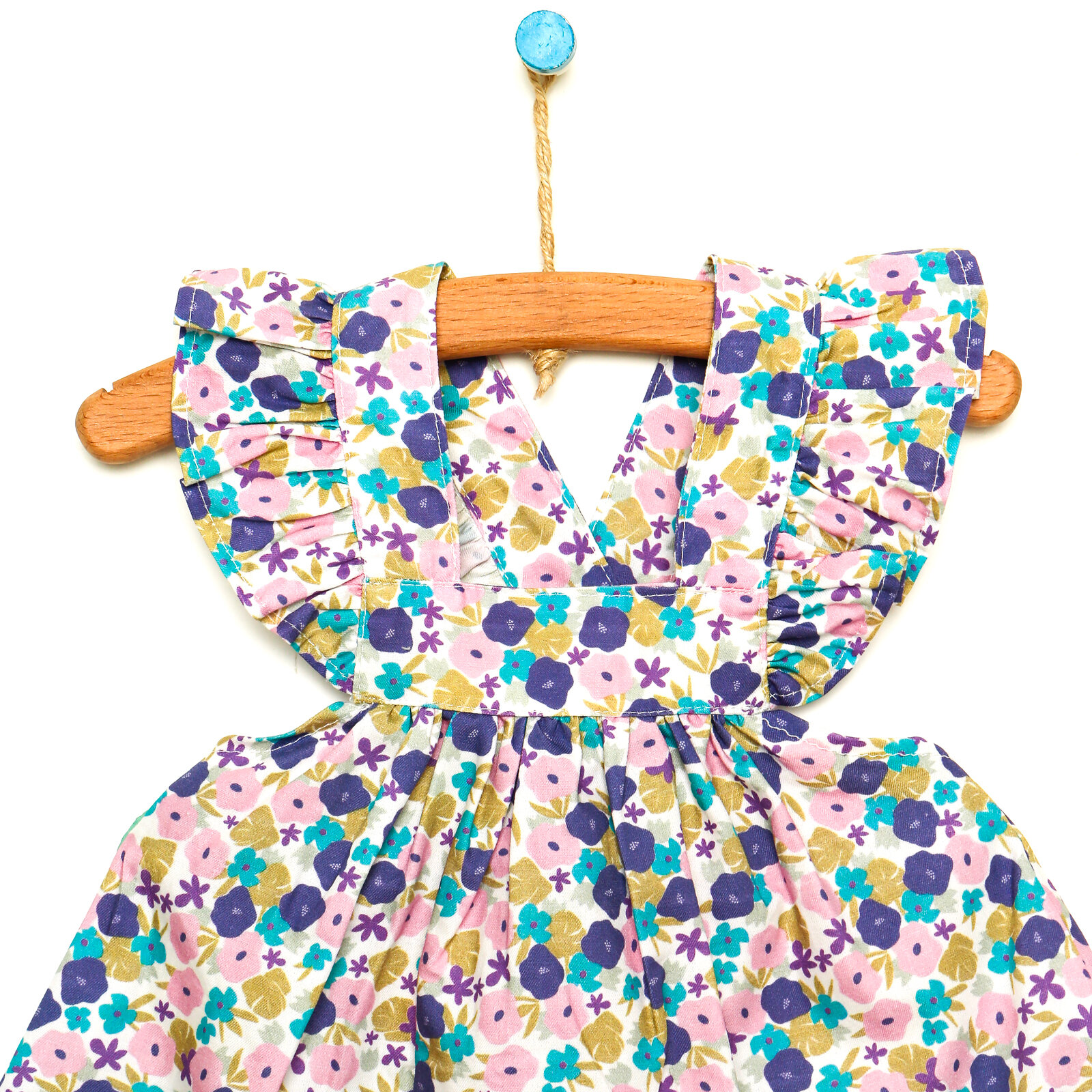 Basic Kız Bebek Çiçekli Bluz Kız Bebek