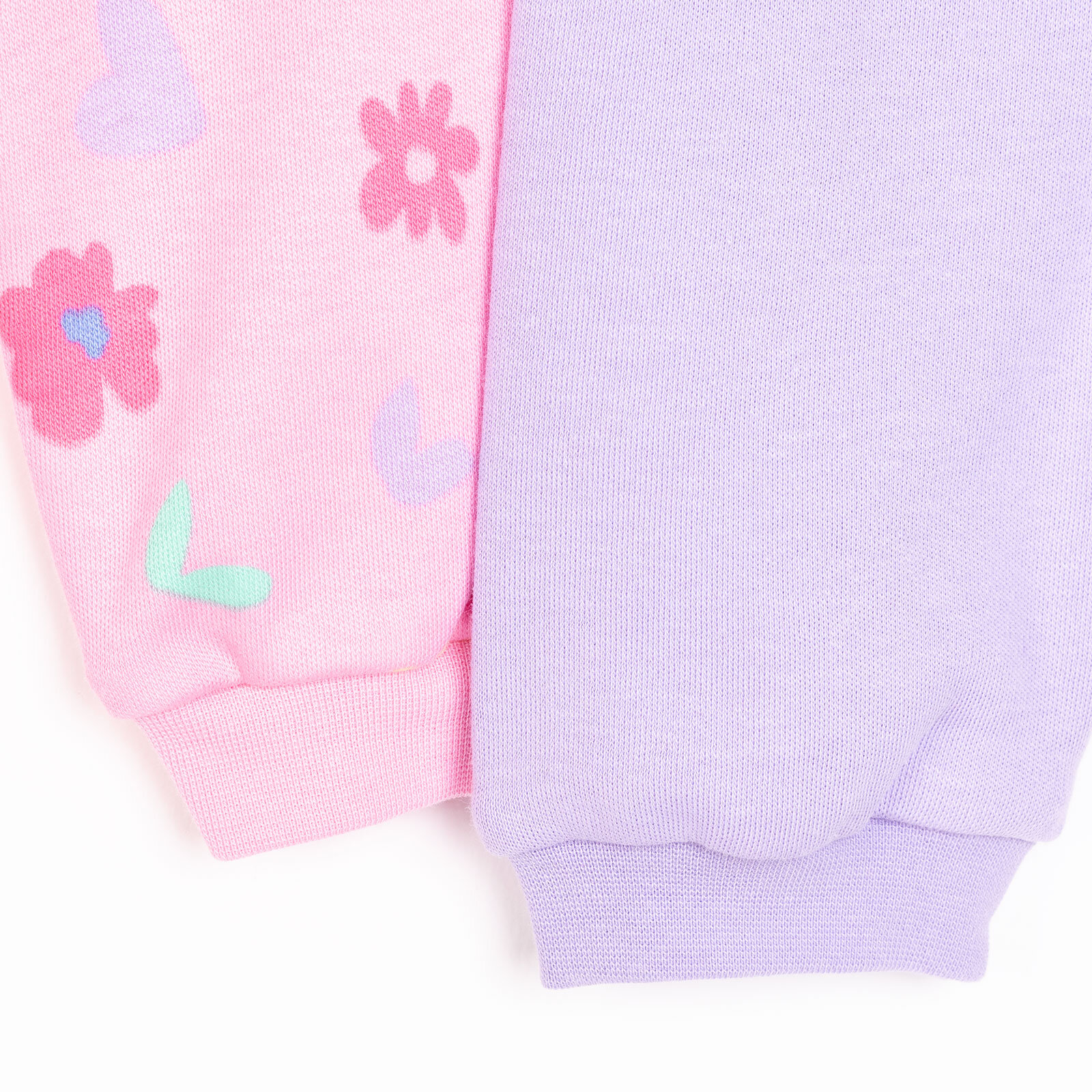 Basic Kız Çiçek Desenli 2li Patiksiz Alt Kız Bebek