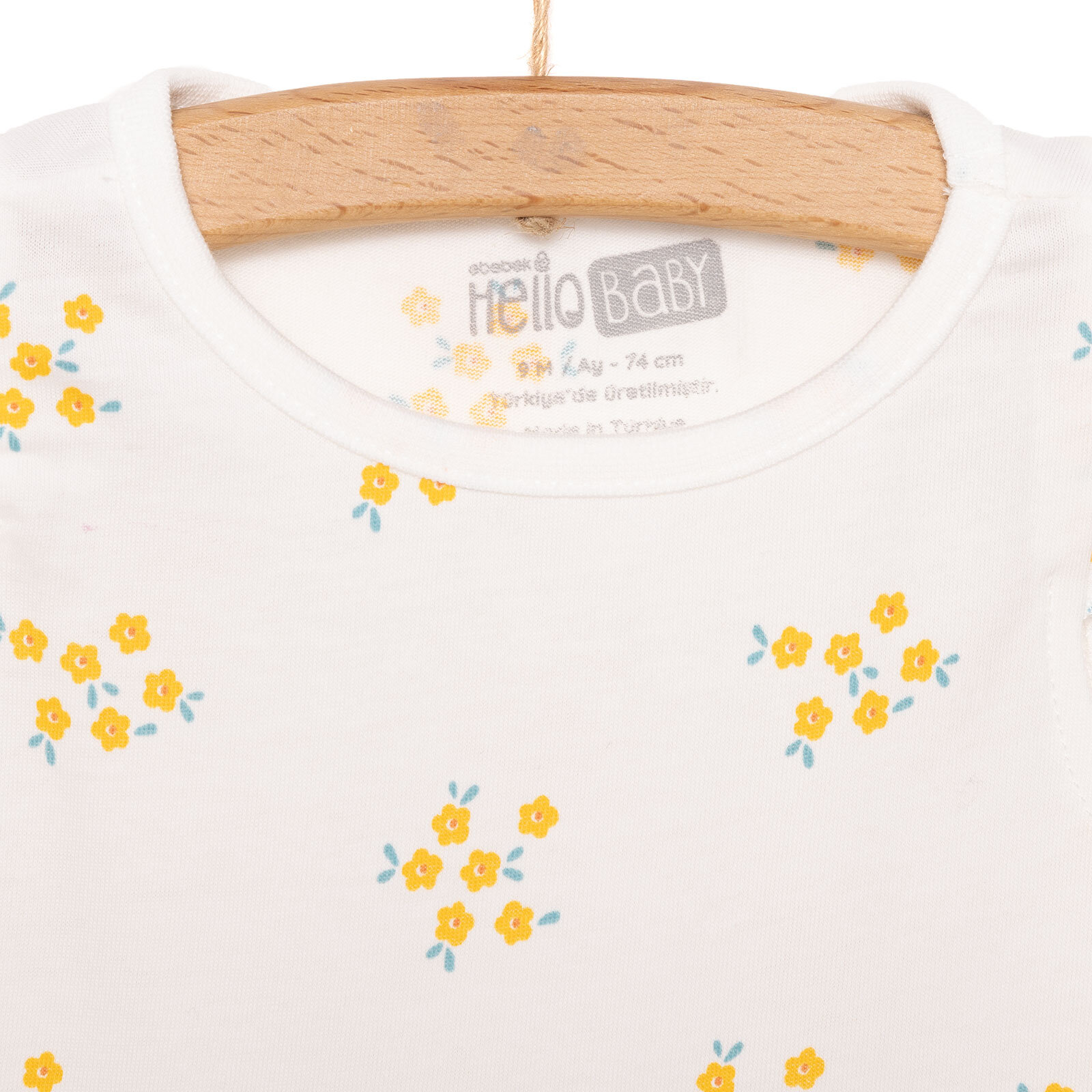 Basic Kız Çiçek Desenli Elbise Kız Bebek