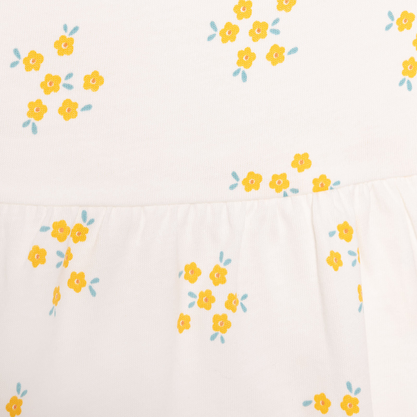 Basic Kız Çiçek Desenli Elbise Kız Bebek