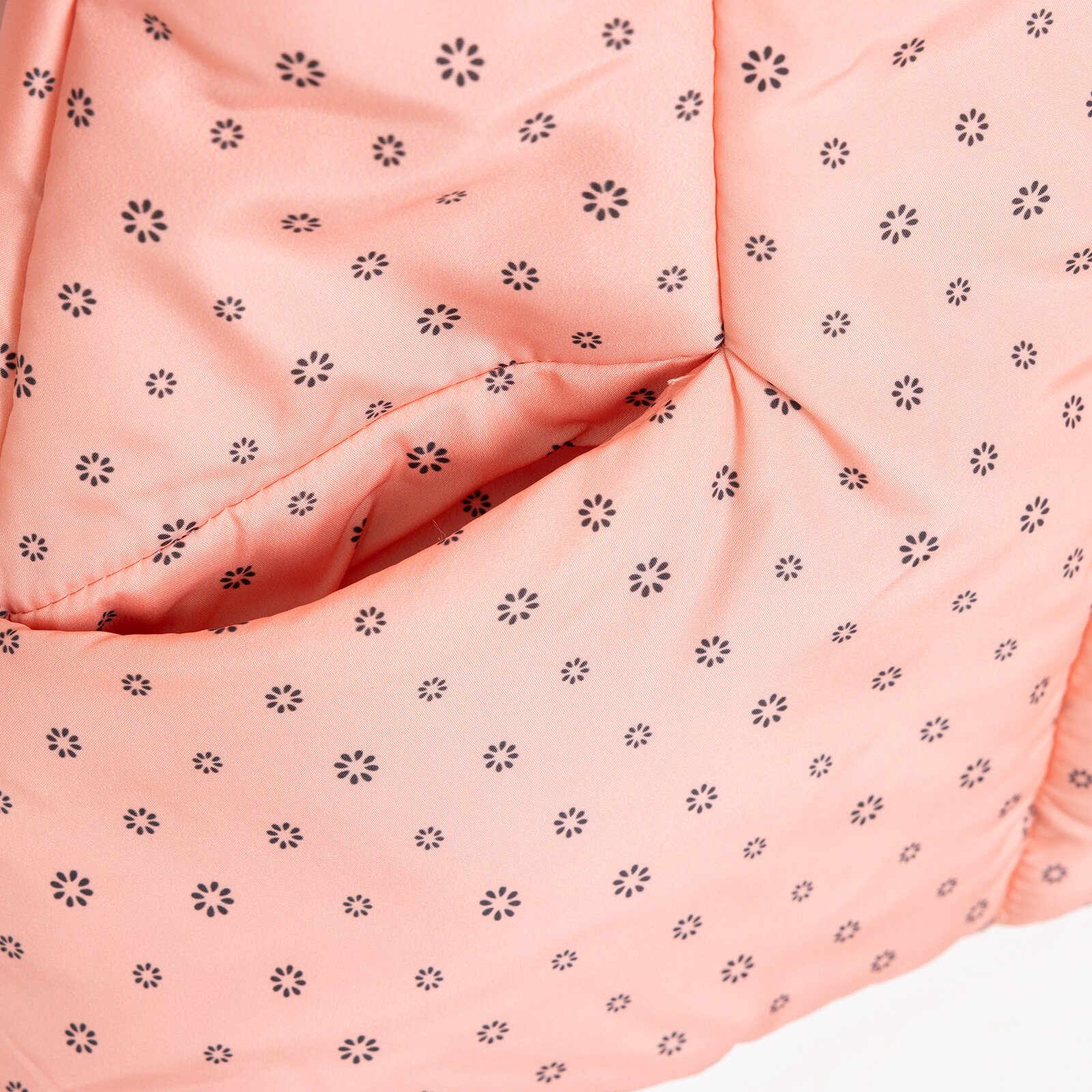 Basic Kız Çiçek Metraj Baskılı Mont Kız Bebek