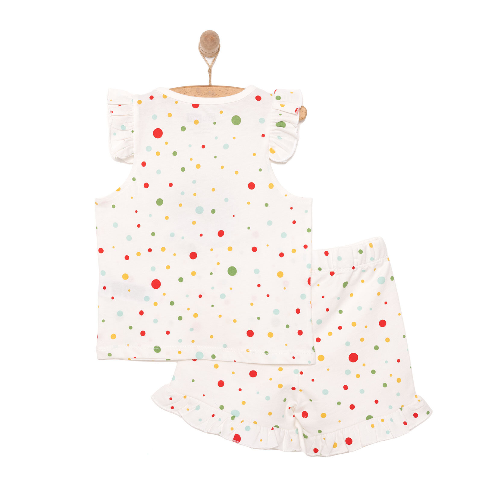 Basic Kız Çilek Baskılı Atlet-Şort Kız Bebek