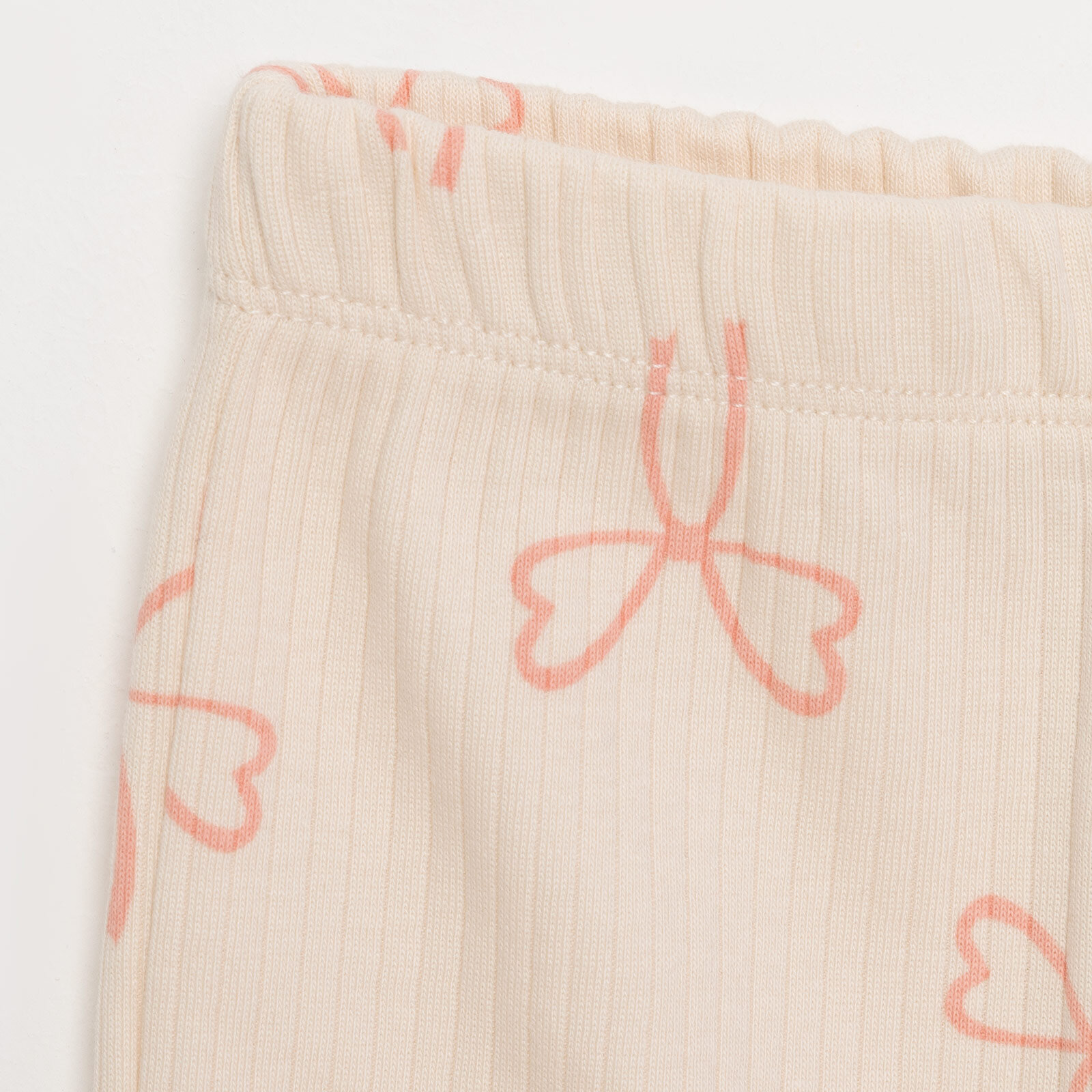 Basic Kız Fiyonk Desenli İspanyol Paça Kaşkorse Tayt Kız Bebek