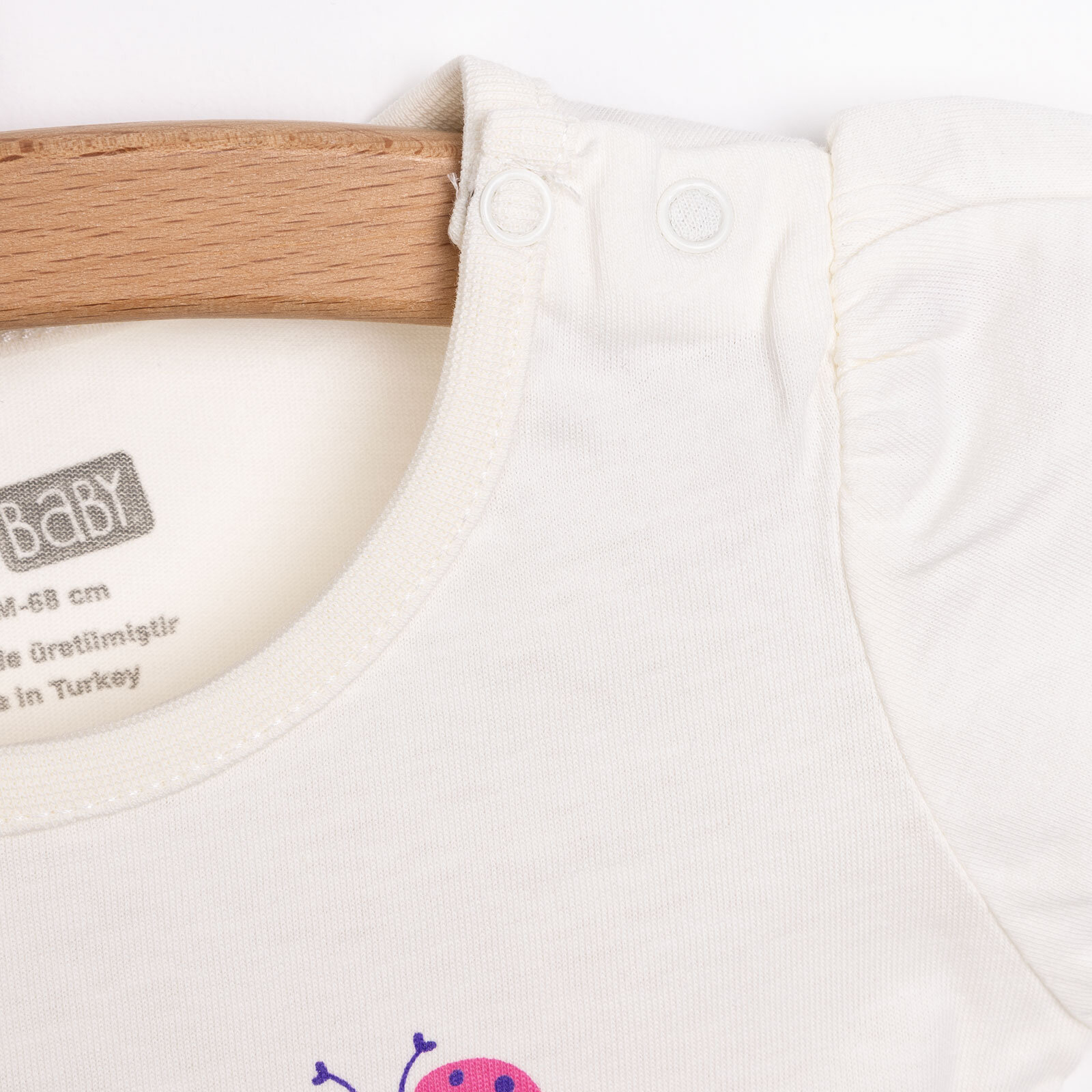 Basic Kız Flamingo Baskılı T-Shirt Kız Bebek Basic Kız Flamingo Baskılı T-Shirt Kız Bebek