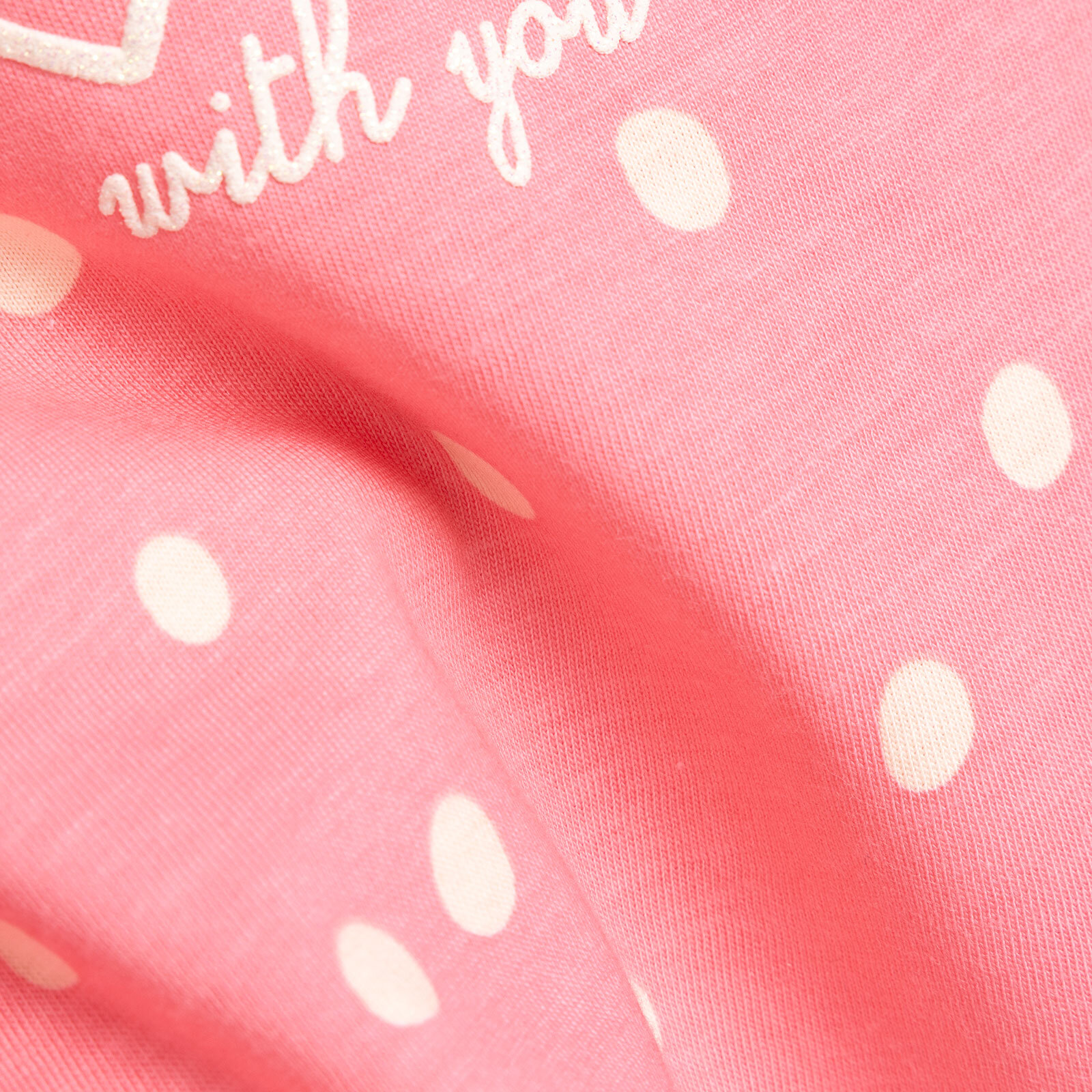 Basic Kız Happy Desenli T-Shirt Kız Bebek