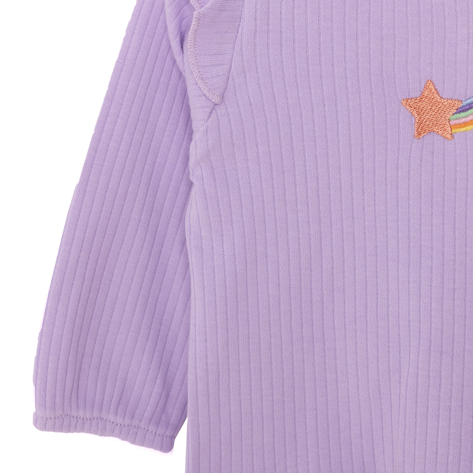 Kız Bebek Bluz Tayt Set Kaşkorse Düğmeli Bisiklet Yaka Uzun Kol