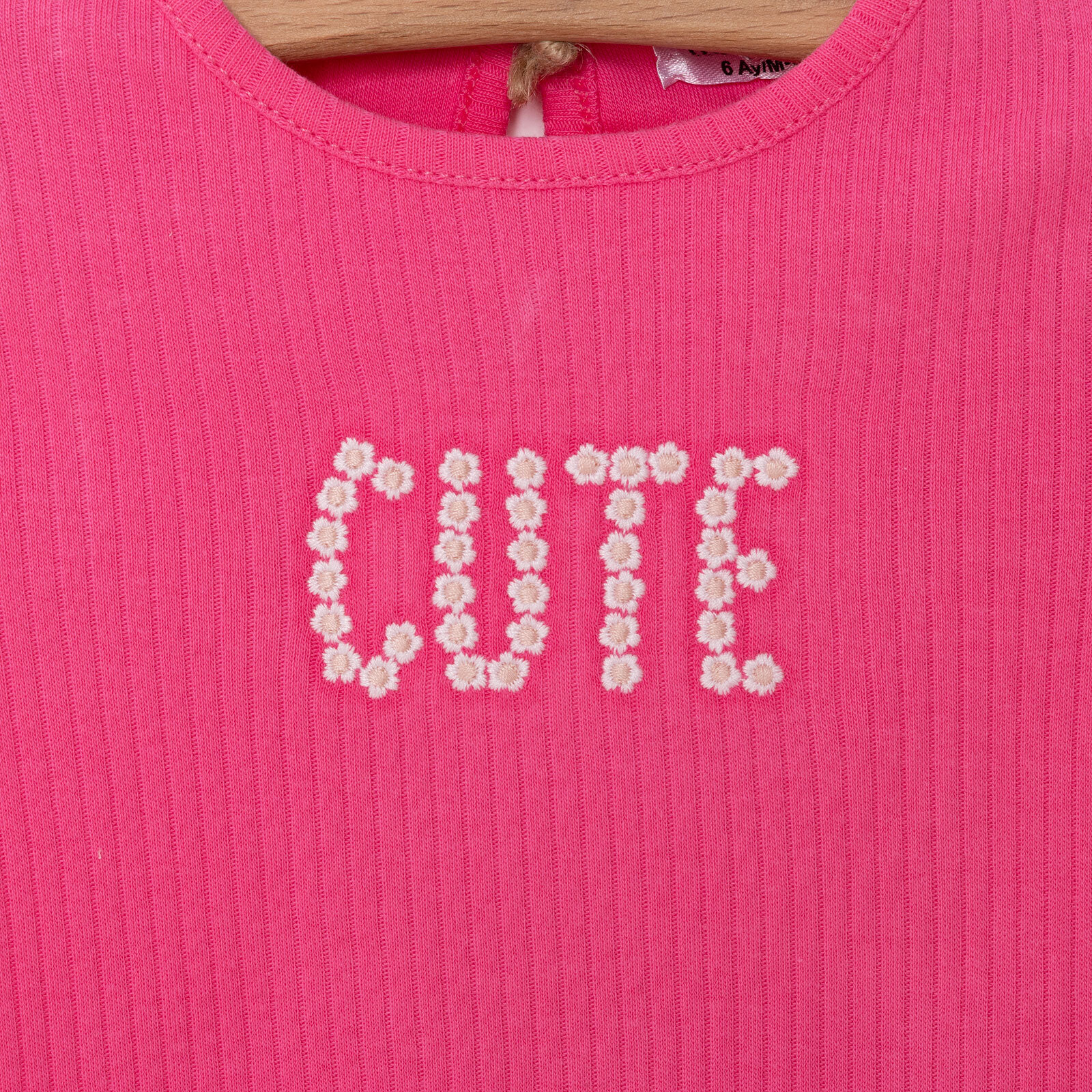 Kız Bebek Bluz Tayt Set Kaşkorse Düğmeli Bisiklet Yaka Uzun Kol Kız Bebek Bluz Tayt Set Kaşkorse Düğmeli Bisiklet Yaka Uzun Kol