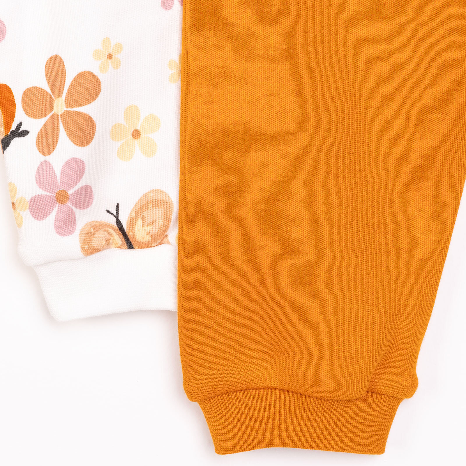 Basic Kız Kelebek Desenli 2li Patiksiz Alt Kız Bebek