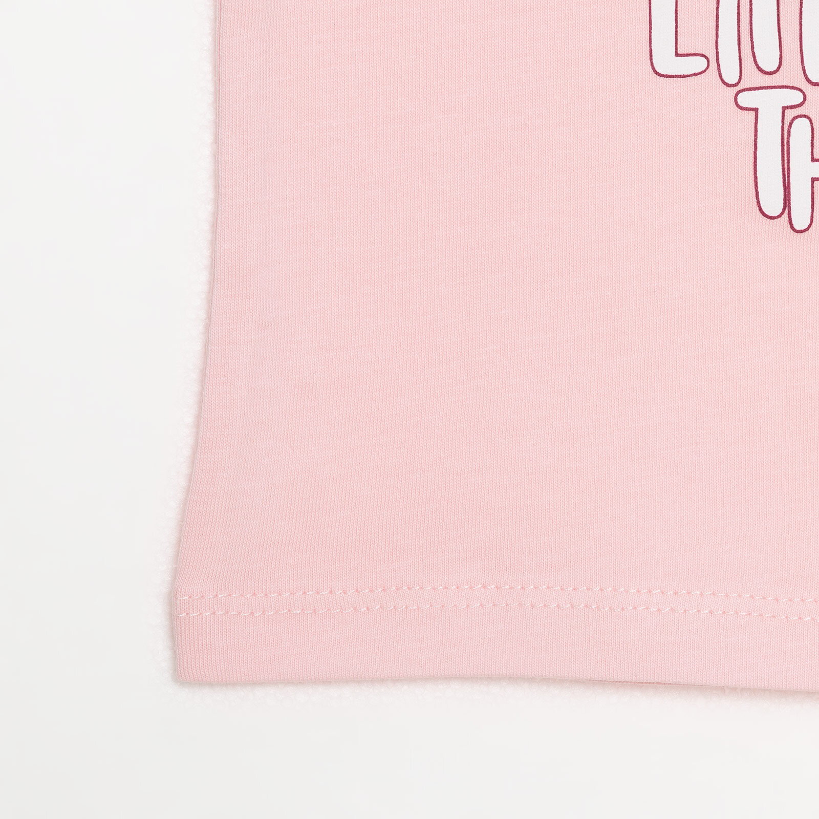 Basic Kız Kelebek ve Papatya Baskılı Atlet T-shirt Kız Bebek