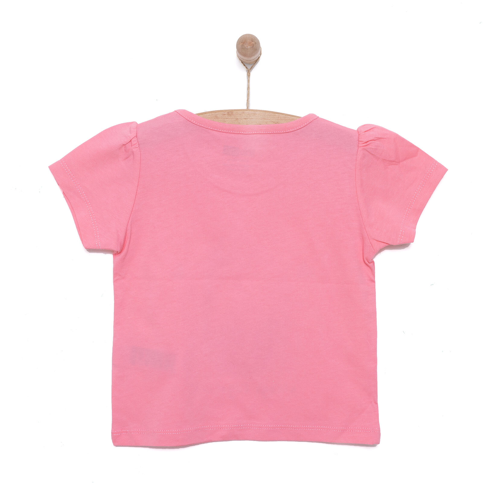 Basic Kız Kuğu Baskılı T-Shirt Kız Bebek