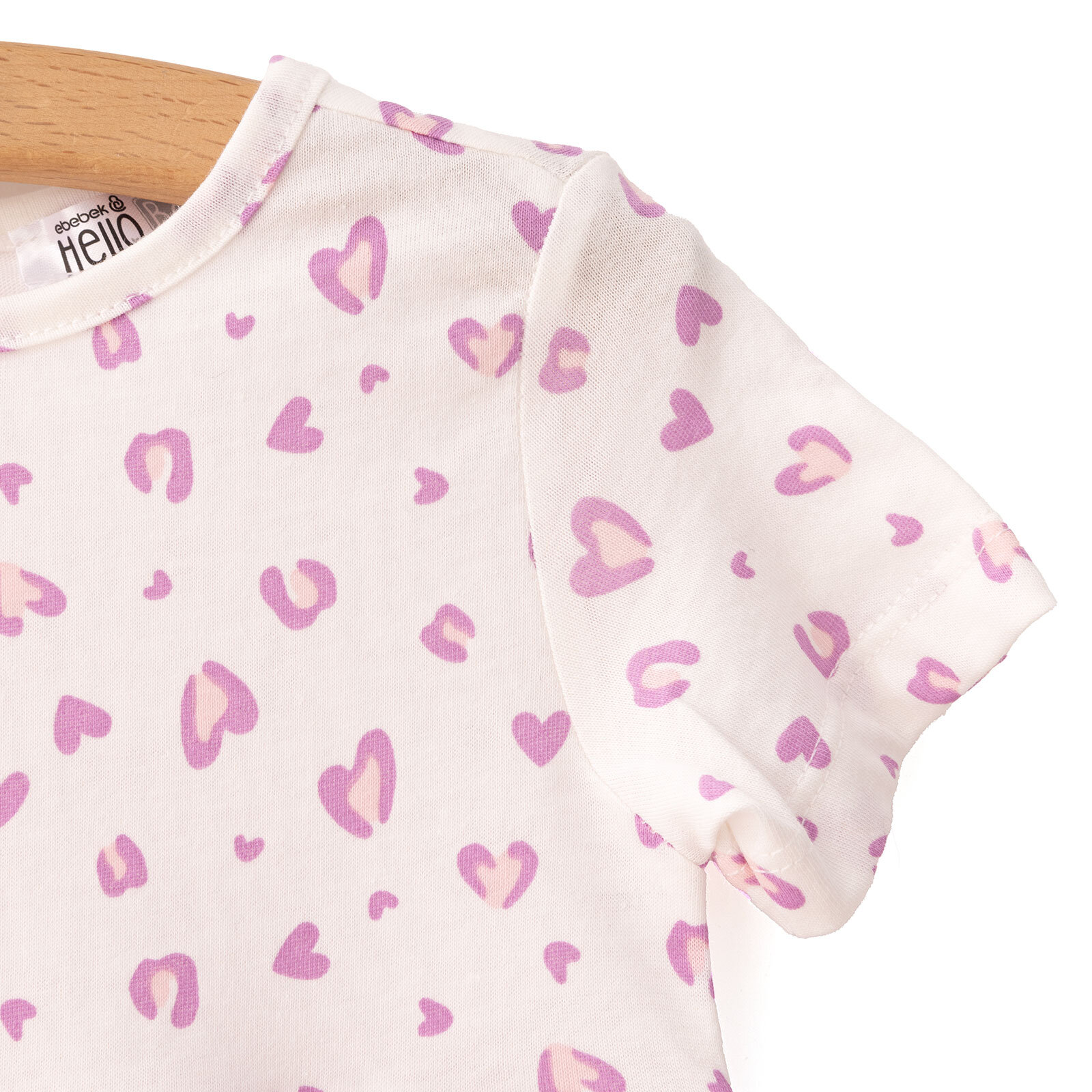 Basic Kız Leopar Desenli Elbise Kız Bebek