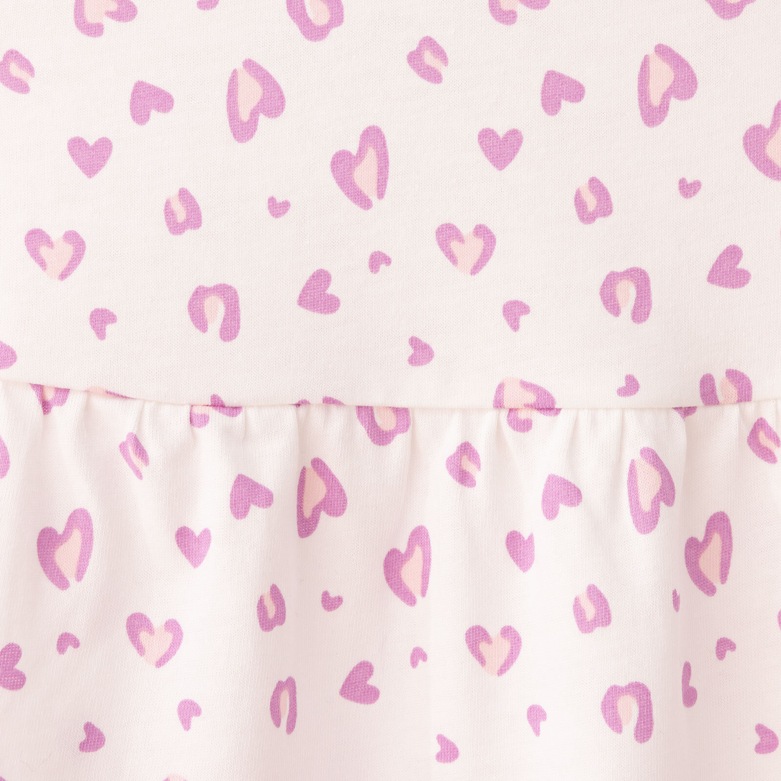 Basic Kız Leopar Desenli Elbise Kız Bebek