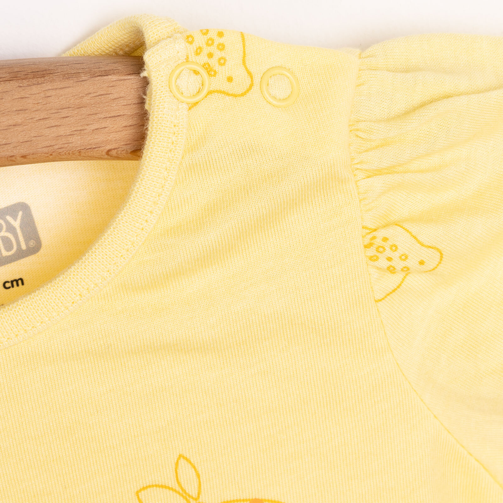 Basic Kız Limon Desenli T-Shirt Kız Bebek