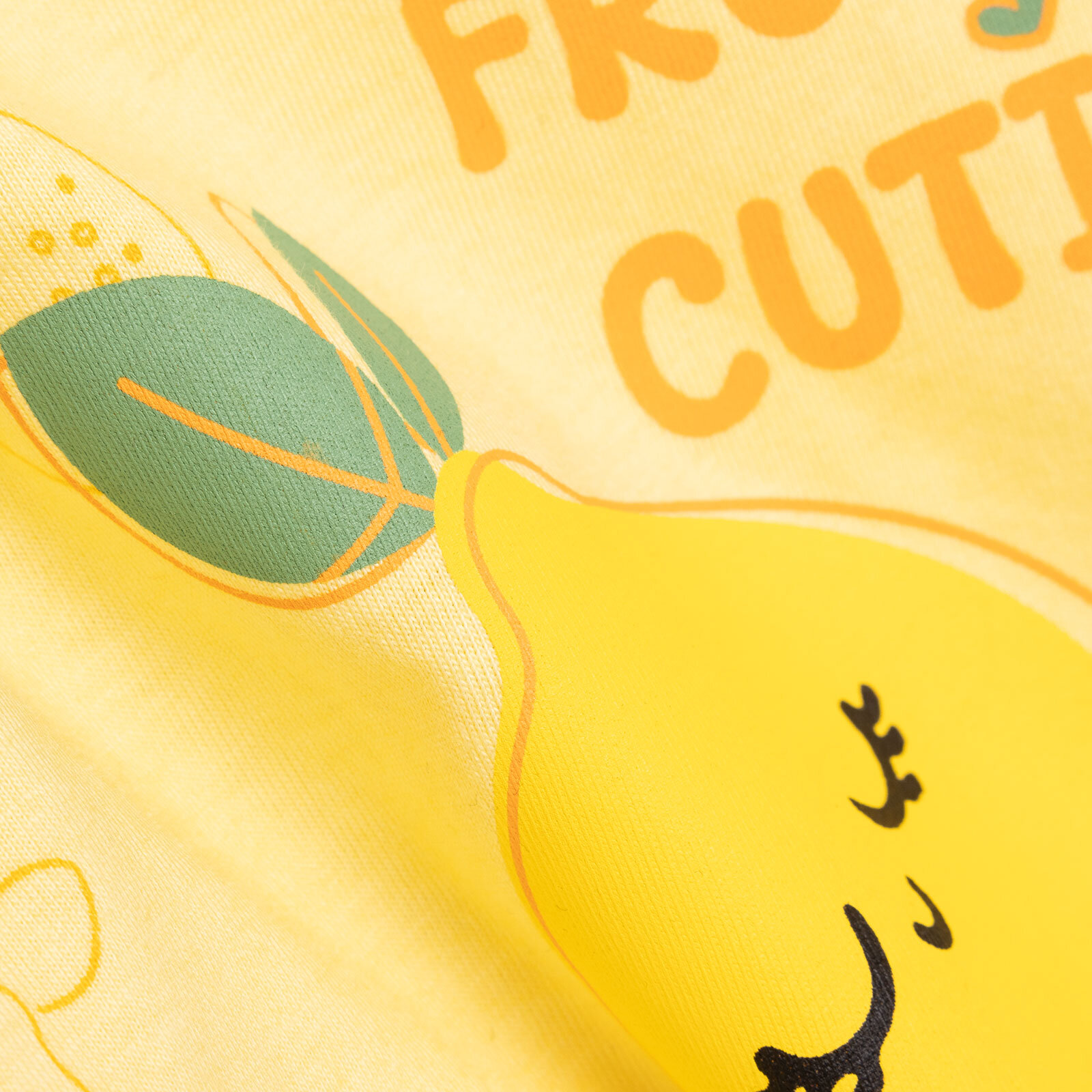 Basic Kız Limon Desenli T-Shirt Kız Bebek