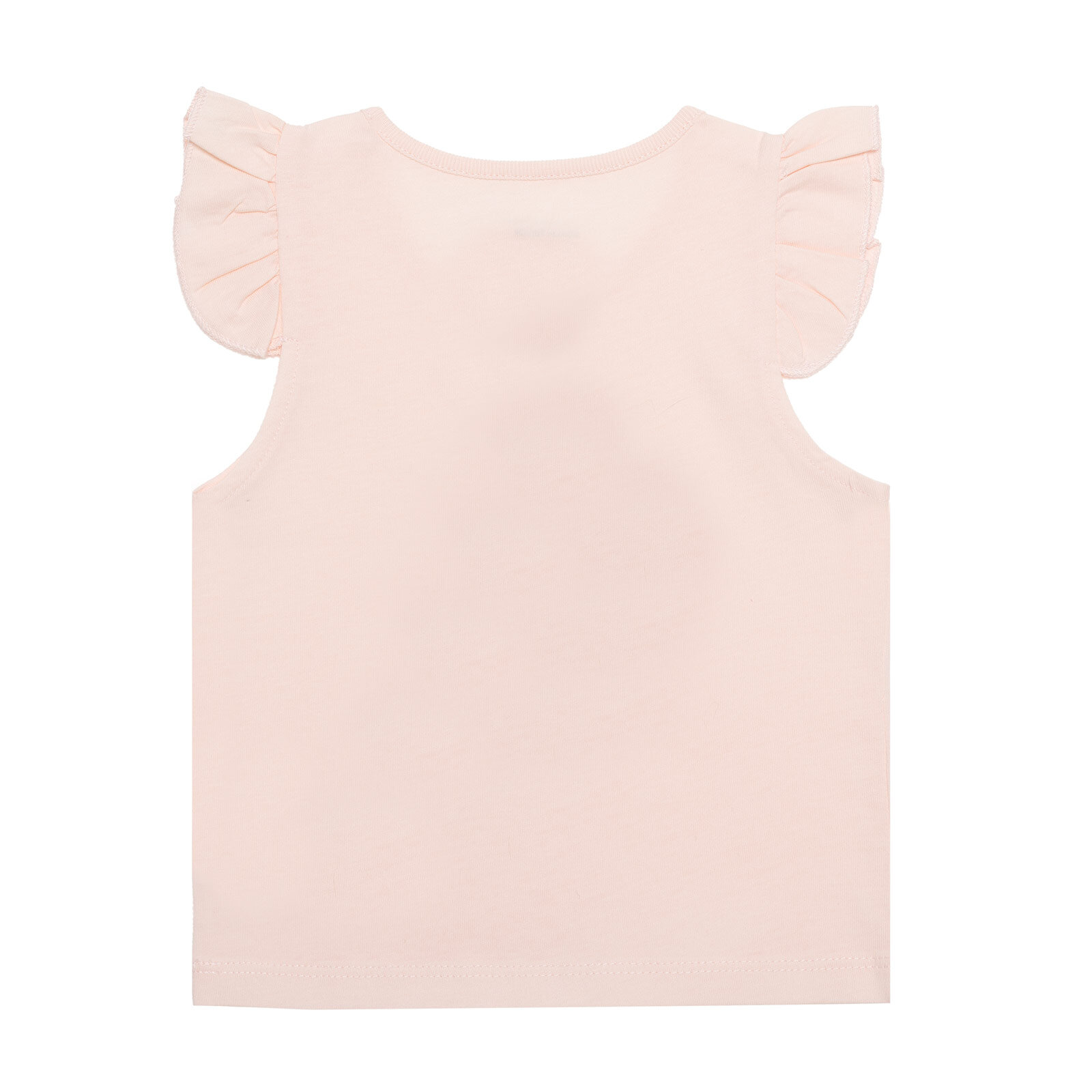 Basic Kız Melek Unicorn Baskılı Atlet T-shirt Kız Bebek