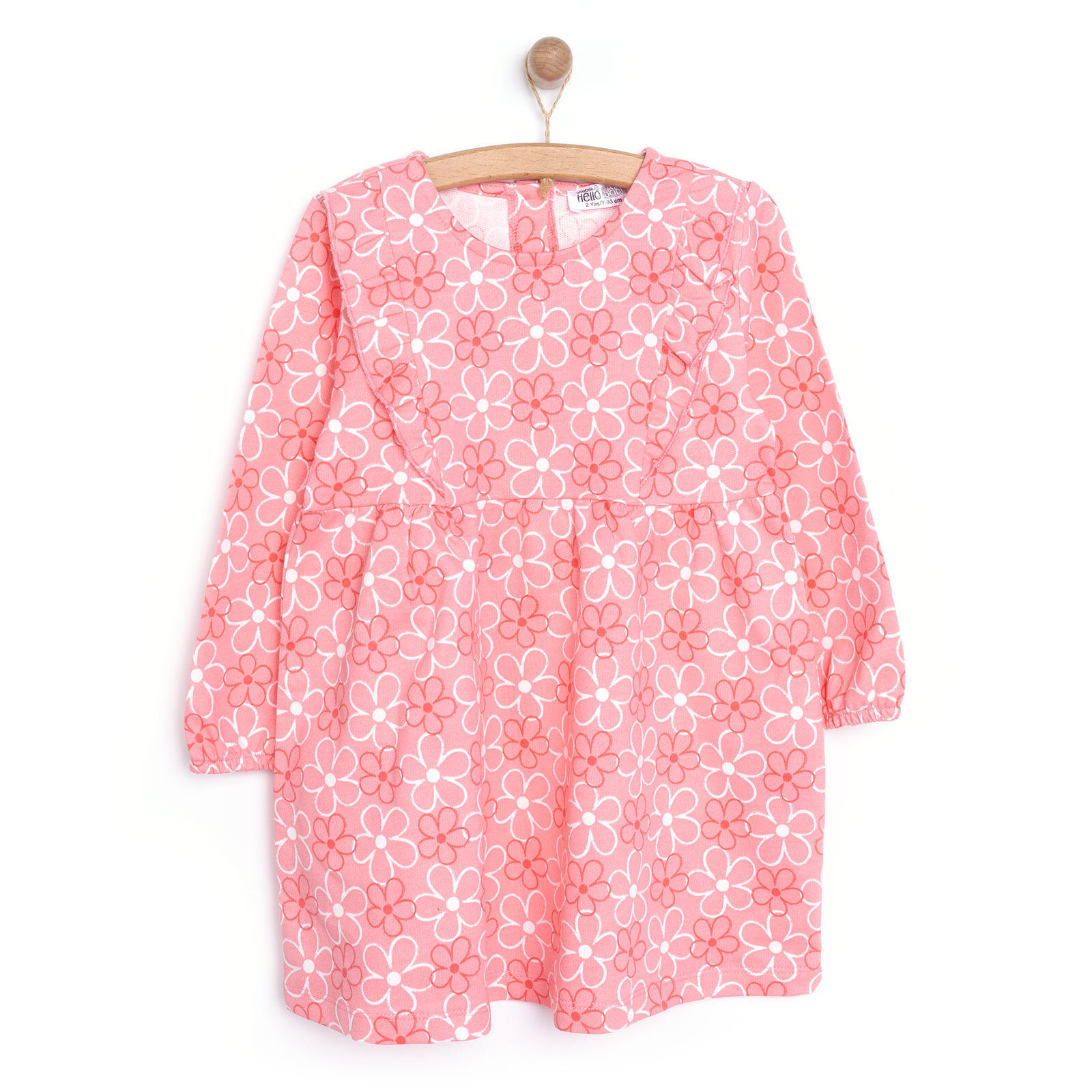 Basic Kız Örme Elbise Kız Bebek Basic Kız Örme Elbise Kız Bebek