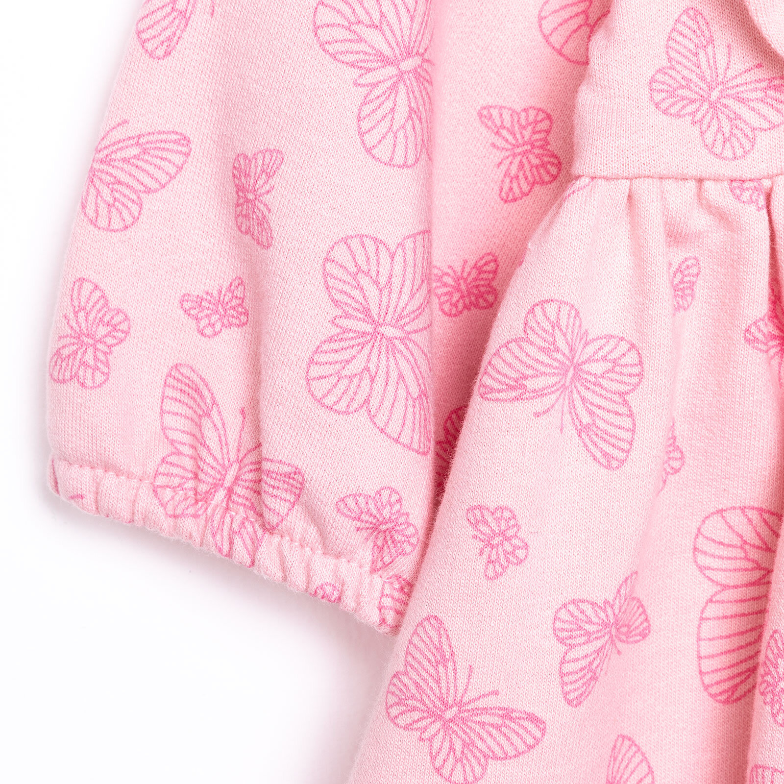 Basic Kız Örme Önü Fırfırlı Elbise Kız Bebek