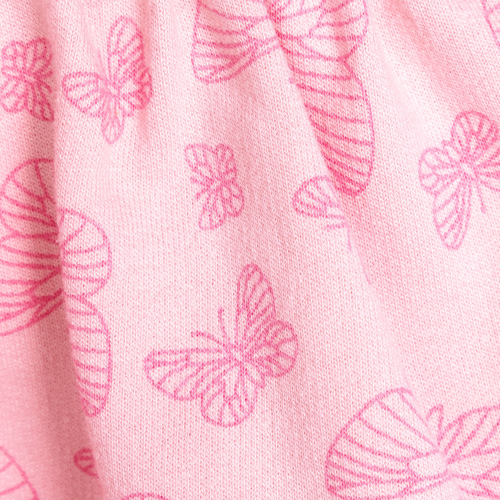 Basic Kız Örme Önü Fırfırlı Elbise Kız Bebek