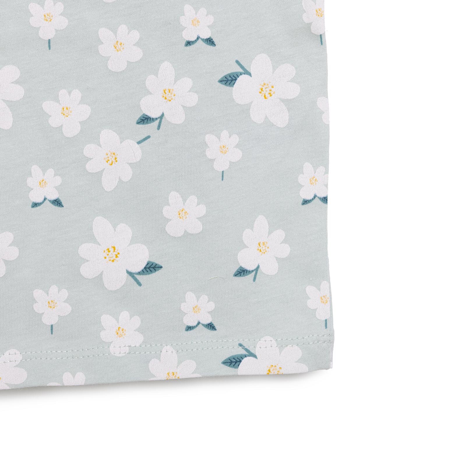 Basic Kız Papatya Baskılı T-Shirt Kız Bebek Basic Kız Papatya Baskılı T-Shirt Kız Bebek