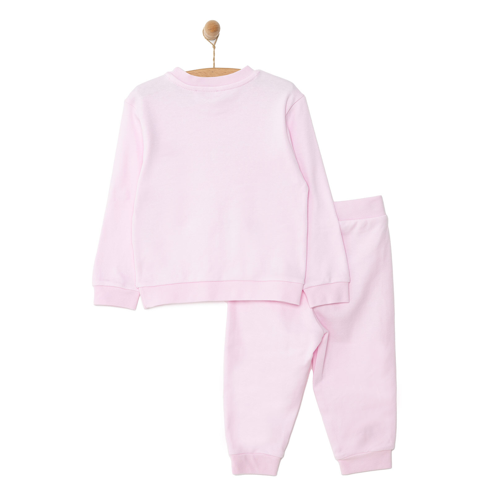 Basic Kız Slogan Baskılı Eşofman Takımı Kız Bebek