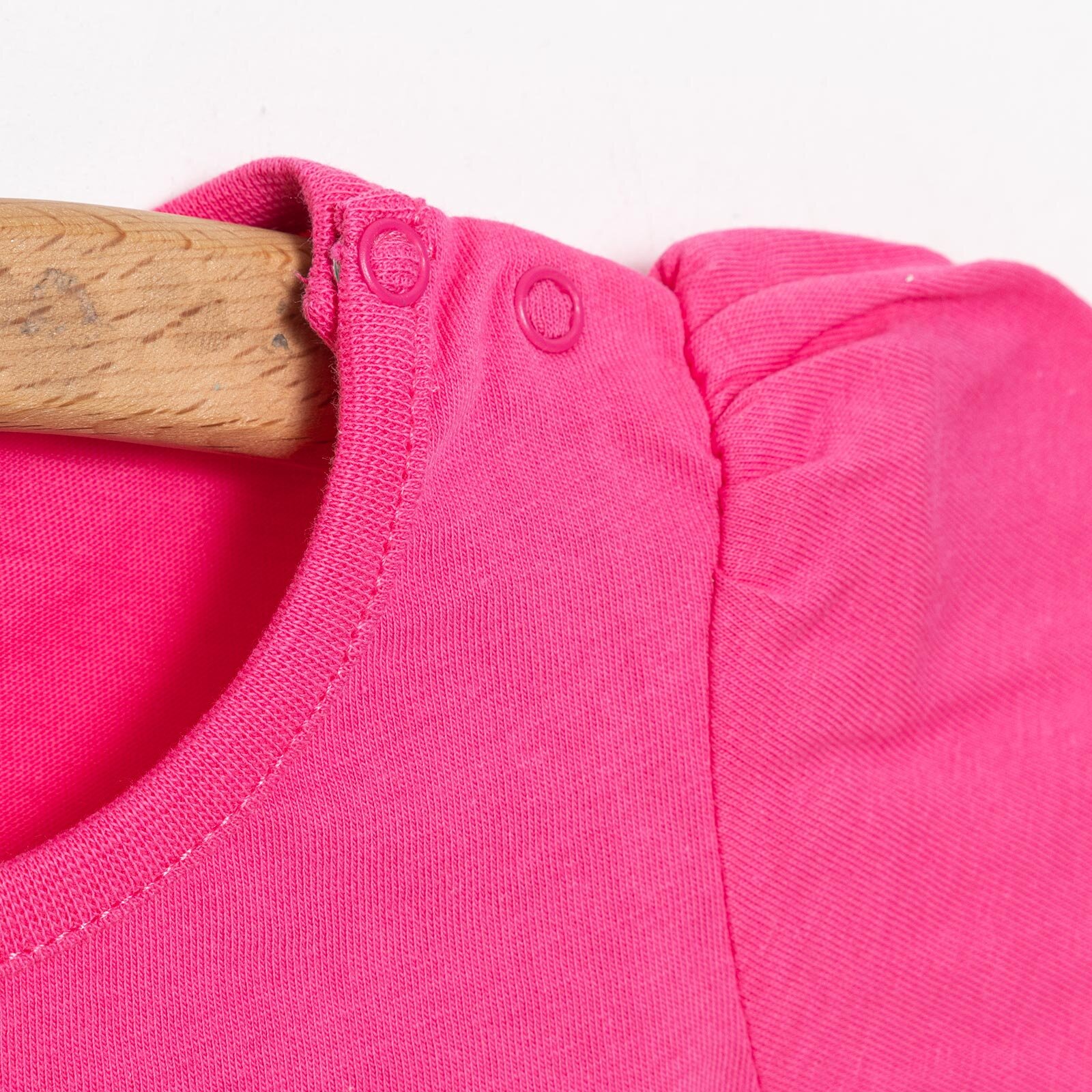 Basic Kız Unicorn Parti Baskılı T-Shirt Kız Bebek