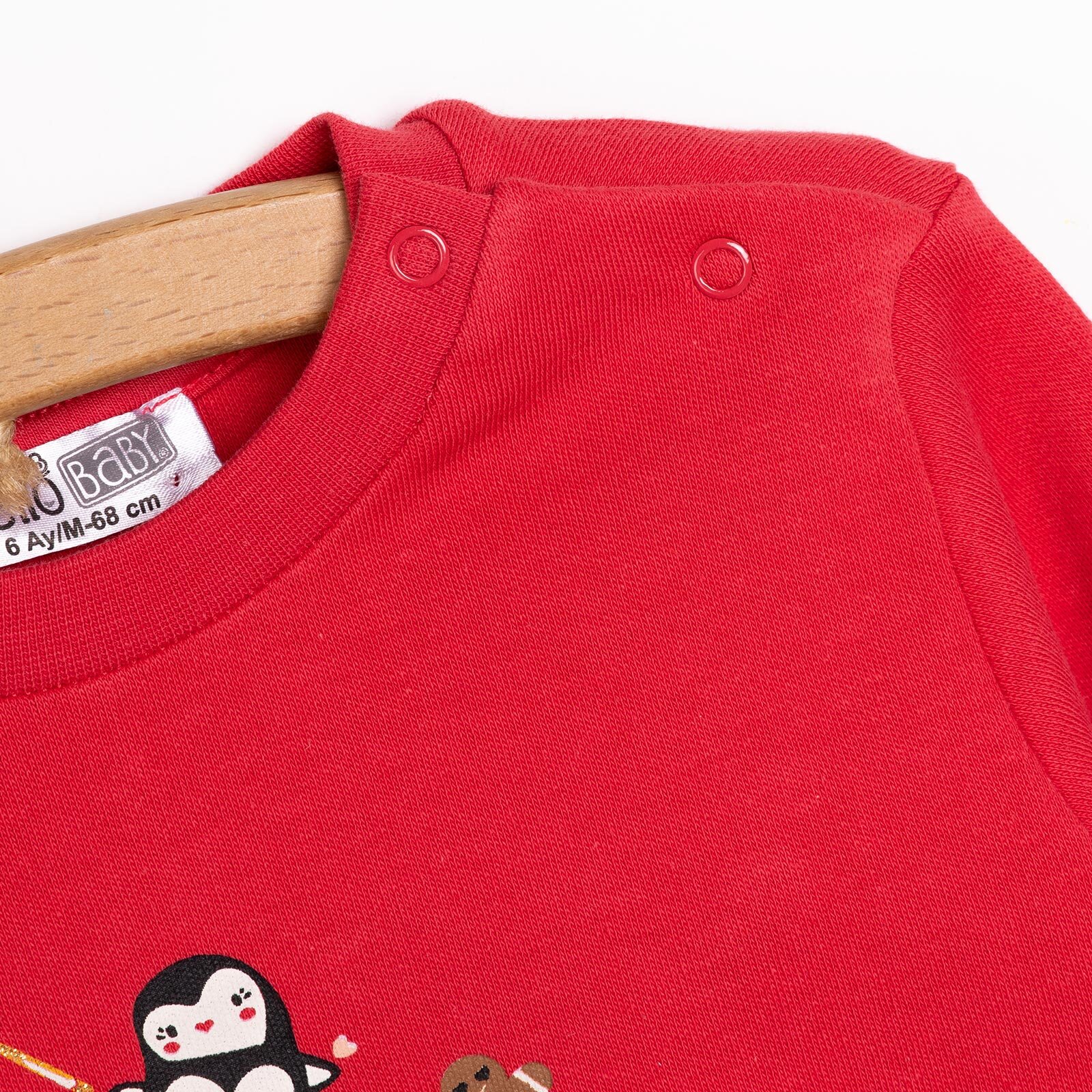 Basic Kız Yeni Yıl Temalı Eşofman Takımı Kız Bebek