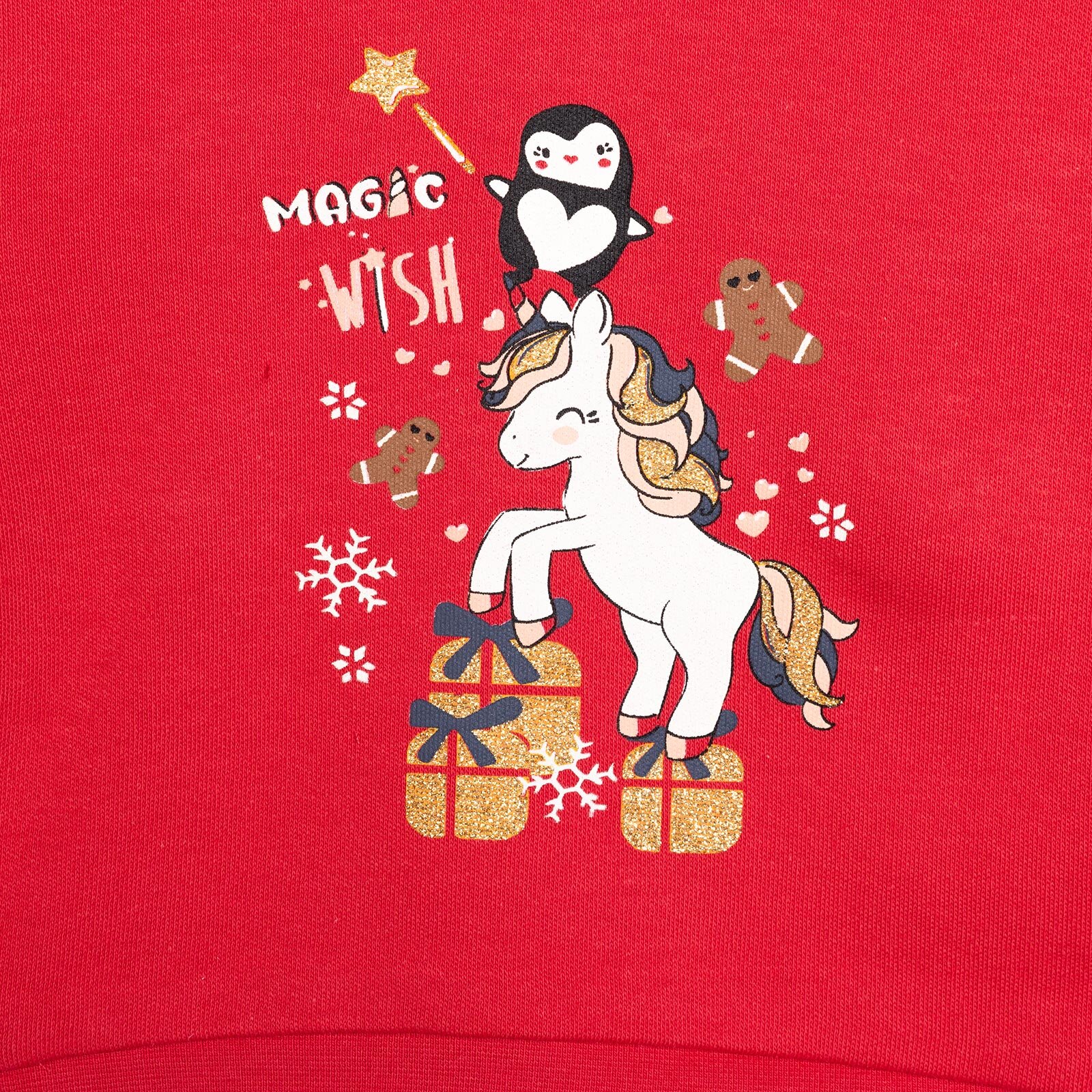 Basic Kız Yeni Yıl Temalı Eşofman Takımı Kız Bebek