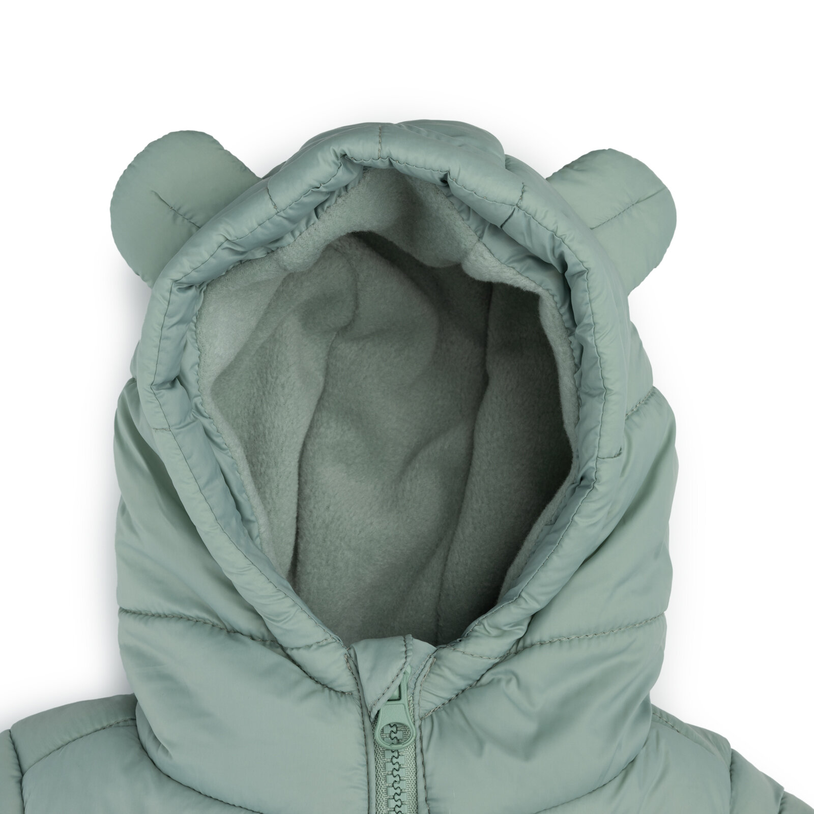 Basic Kulaklı Kapüşonlu Mont Kız Bebek Basic Kulaklı Kapüşonlu Mont Kız Bebek