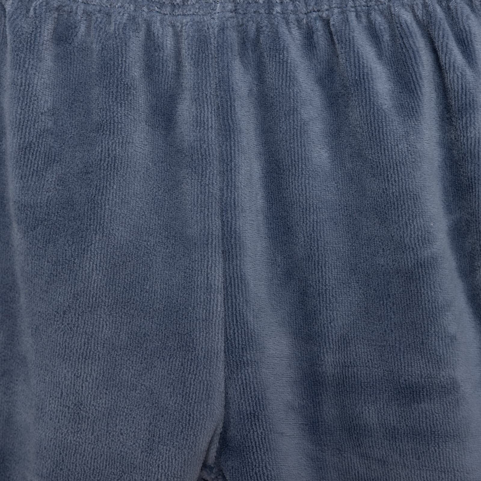 Erkek Bebek Eşofman Alt Fitilli Kadife Örme Lastikli Paça