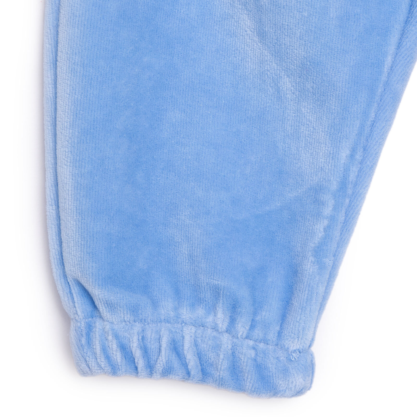 Erkek Bebek Eşofman Alt Fitilli Kadife Örme Lastikli Paça