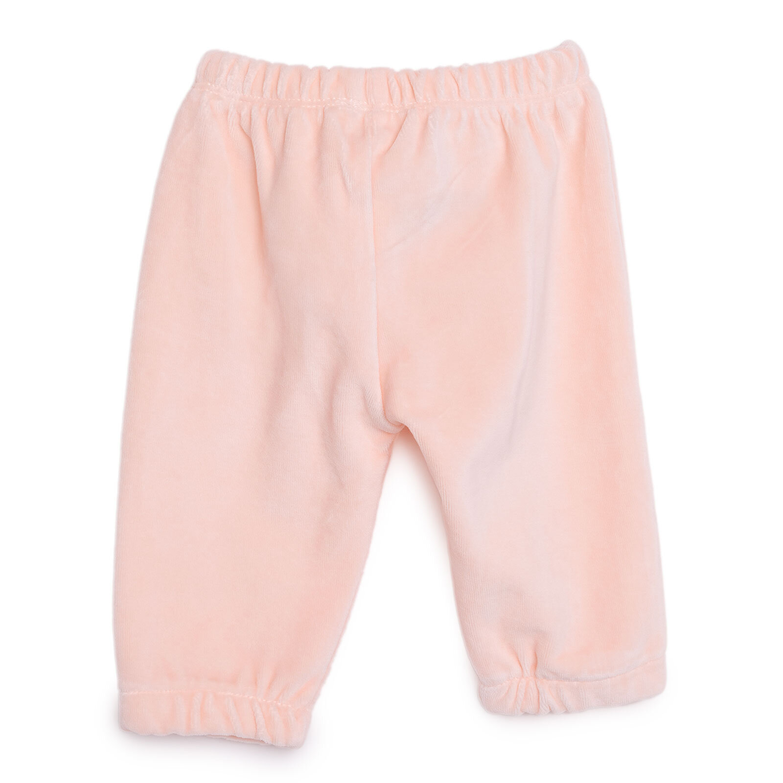 Kız Bebek Eşofman Alt Fitilli Kadife Örme Kumaş Lastikli Paça