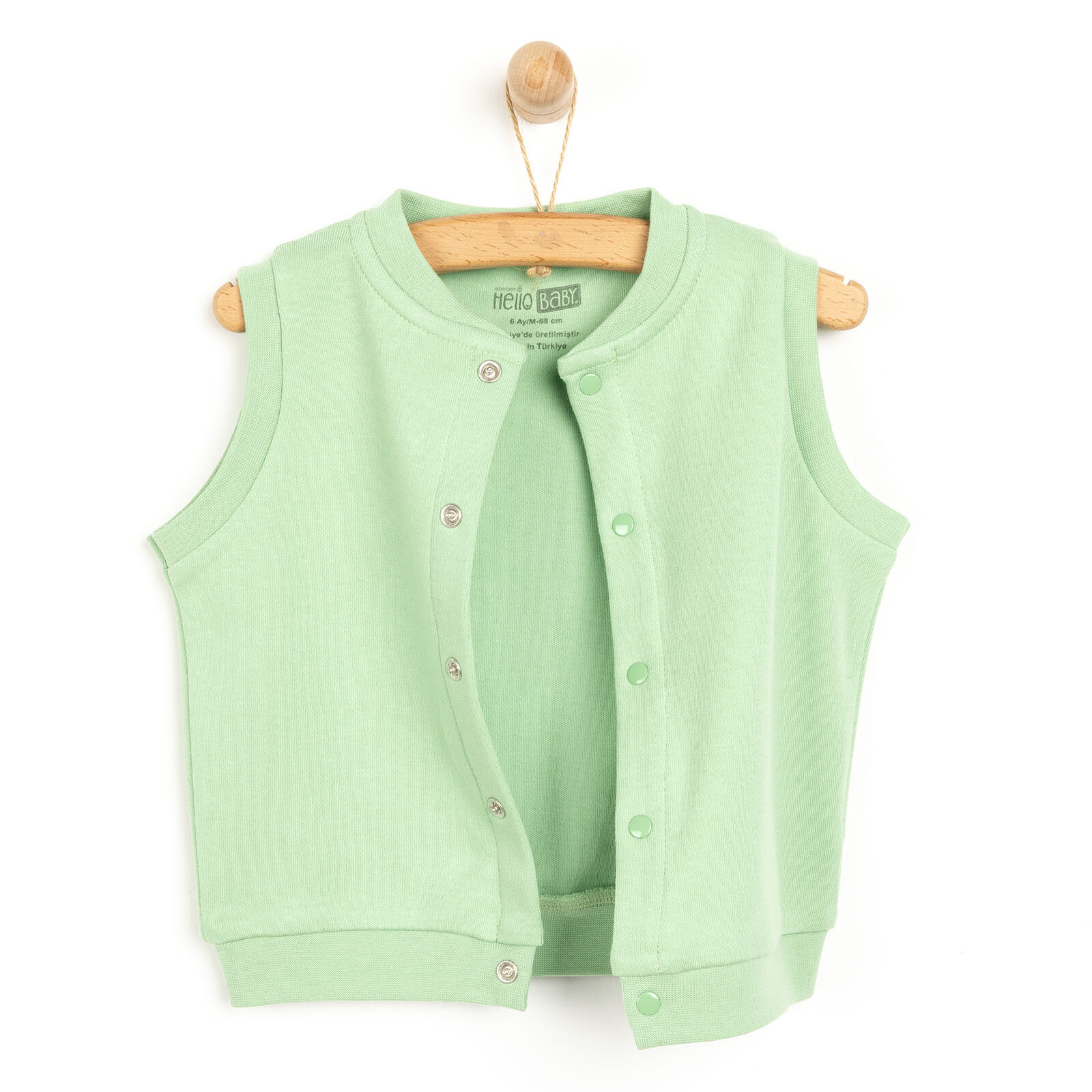 Basic Ribanalı Yelek Kız Bebek